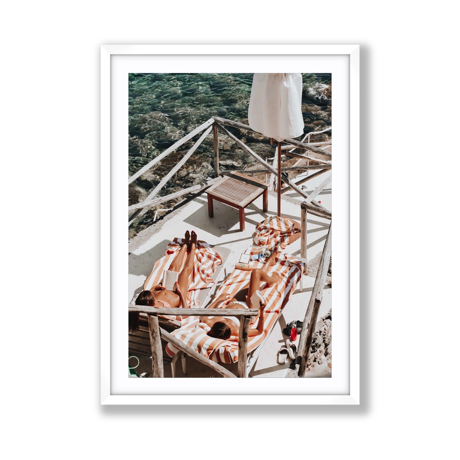 Sun Kissed fine art print, Tuscany, Italy, Giant, White Frame · Matboard, Fine Art Print