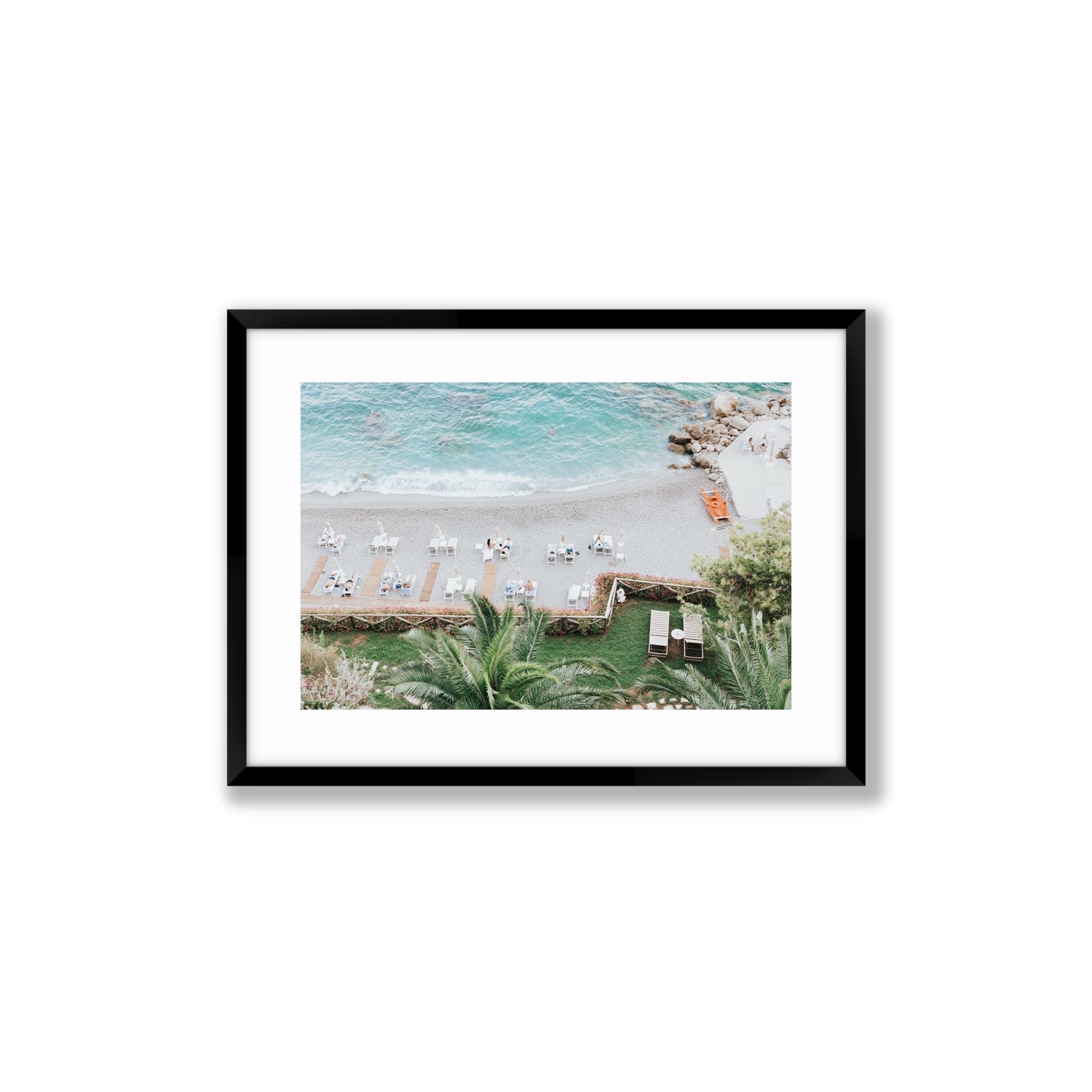 Elysian fine art print, Amalfi, Italy, Medium, Black Frame · Matboard, Fine Art Print