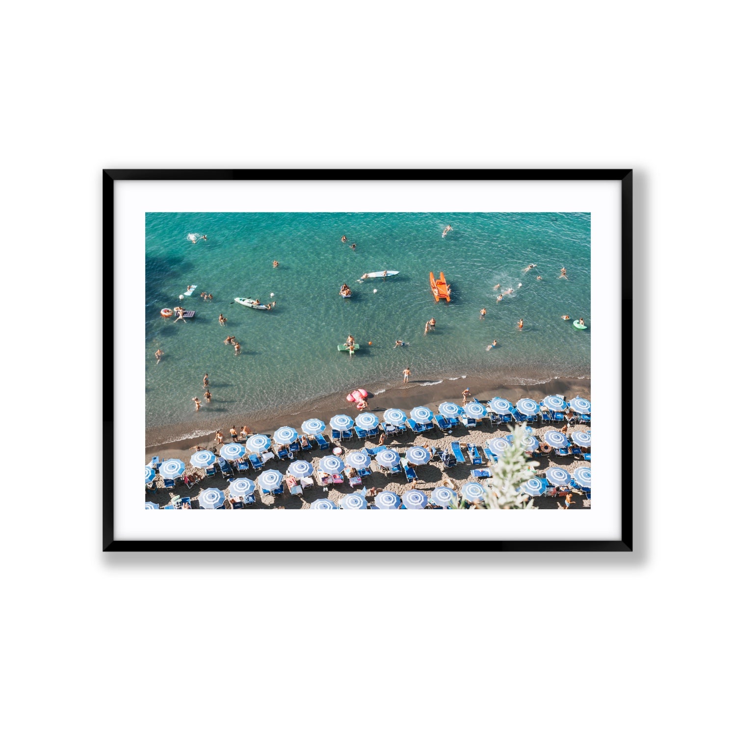 The Sea of Tranquility fine art print, Sorrento, Italy, Extra Large, Black Frame · Matboard, Fine Art Print