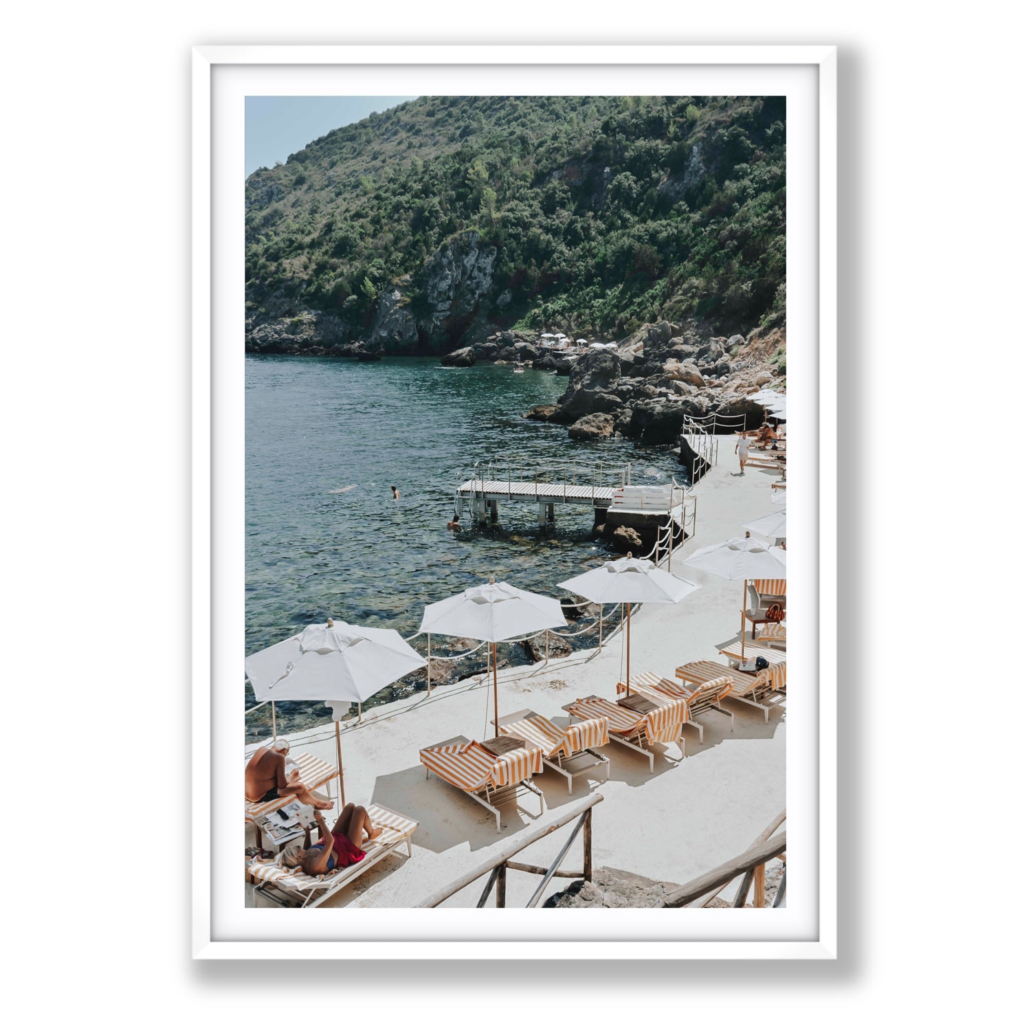 Always Better Together fine art print, Tuscany, Italy, Statement, White Frame · Matboard, Fine Art Print