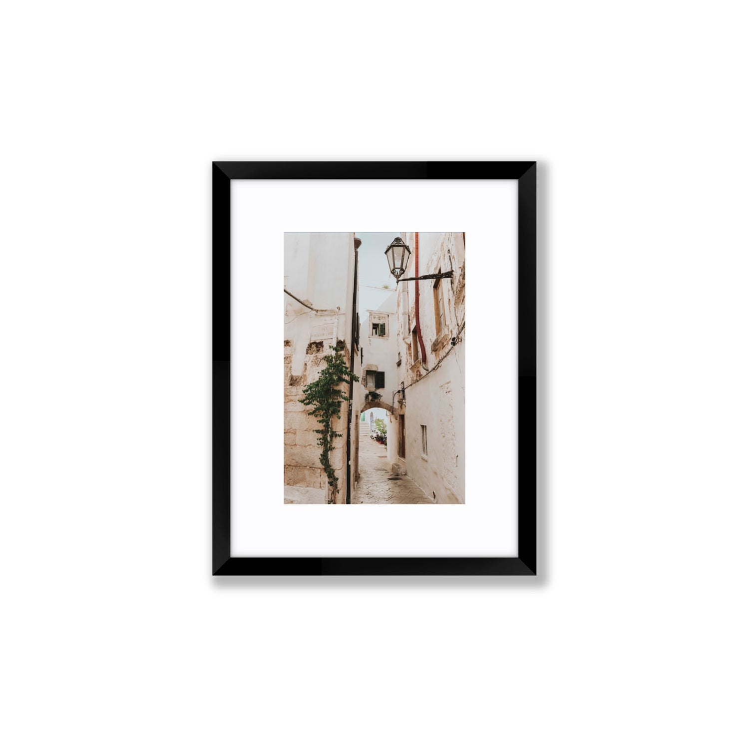 Labyrinth Lanes fine art print, Puglia, Italy, Small, Black Frame · Matboard, Fine Art Print