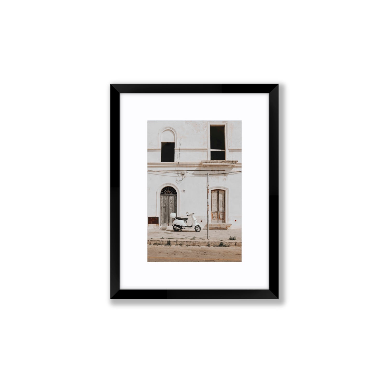 Radiant Ride fine art print, Puglia, Italy, Small, Black Frame · Matboard, Fine Art Print