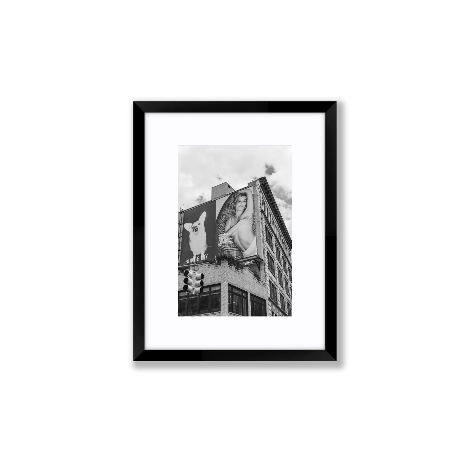 Dynamic Duo fine art print, New York, United States, Small, Black Frame · Matboard, Fine Art Print