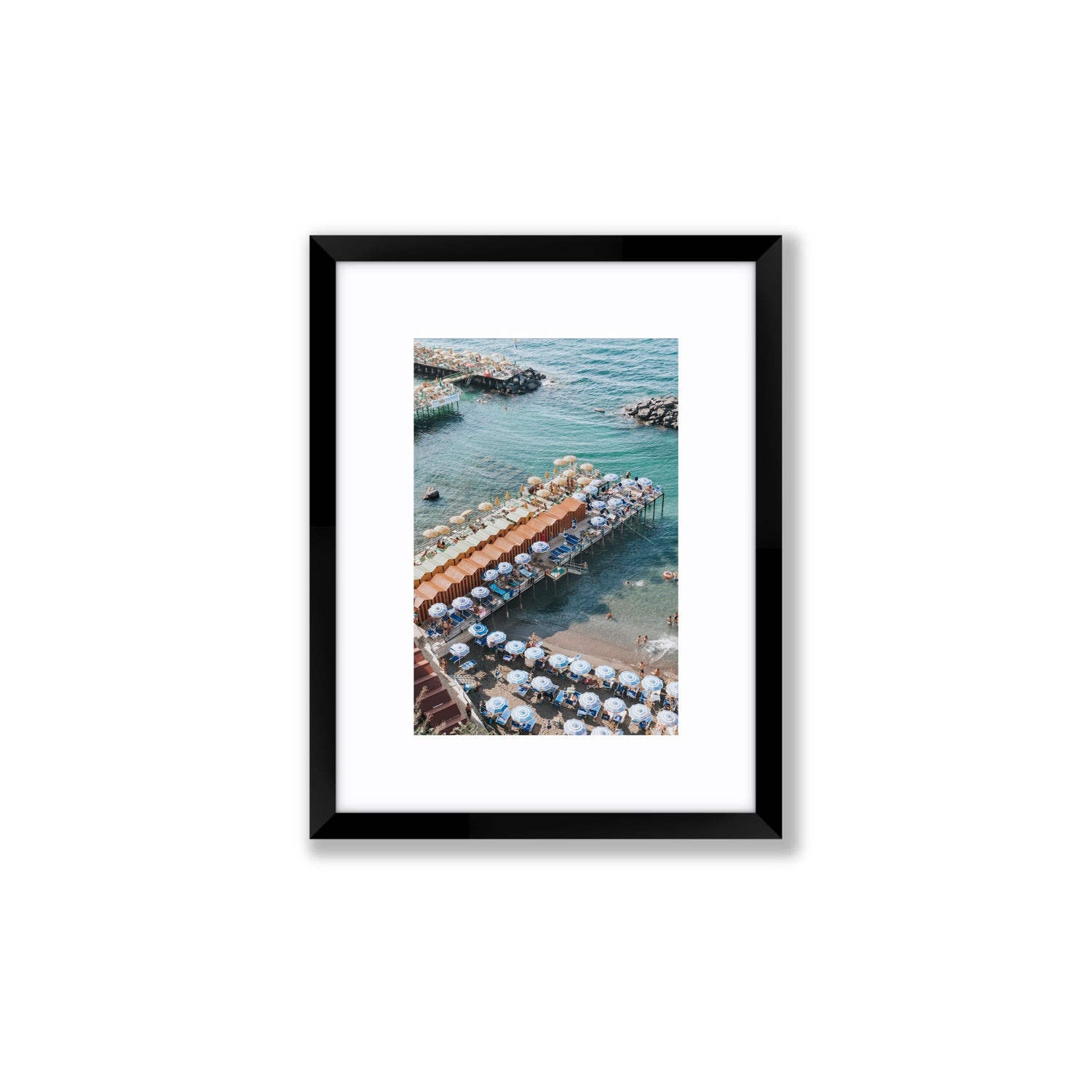 Ocean Fantasy fine art print, Sorrento, Italy, Small, Black Frame · Matboard, Fine Art Print