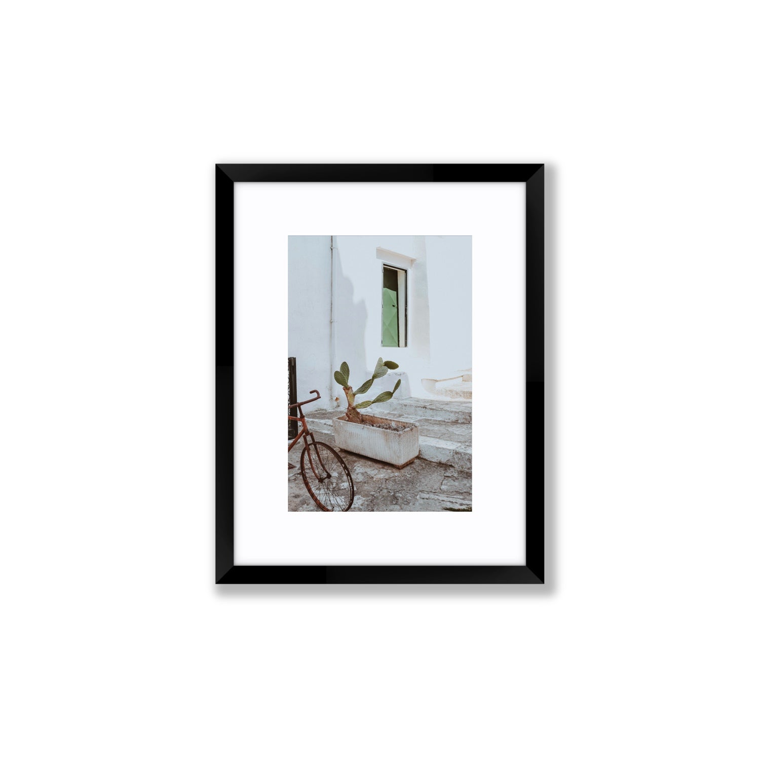 Simple Harmony fine art print, Puglia, Italy, Small, Black Frame · Matboard, Fine Art Print
