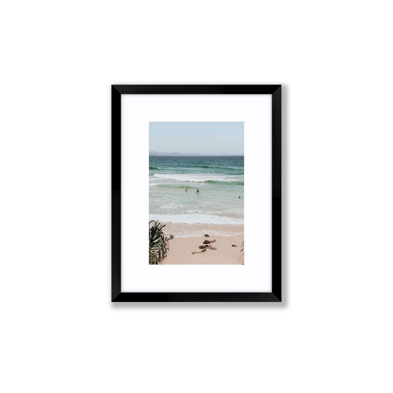 Lets Go Trippin' fine art print, Byron Bay, Australia, Small, Black Frame · Matboard, Fine Art Print