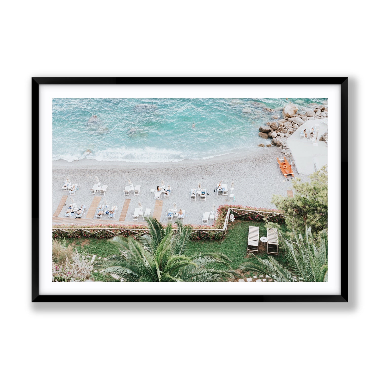 Elysian fine art print, Amalfi, Italy, Gallery, Black Frame · Matboard, Fine Art Print