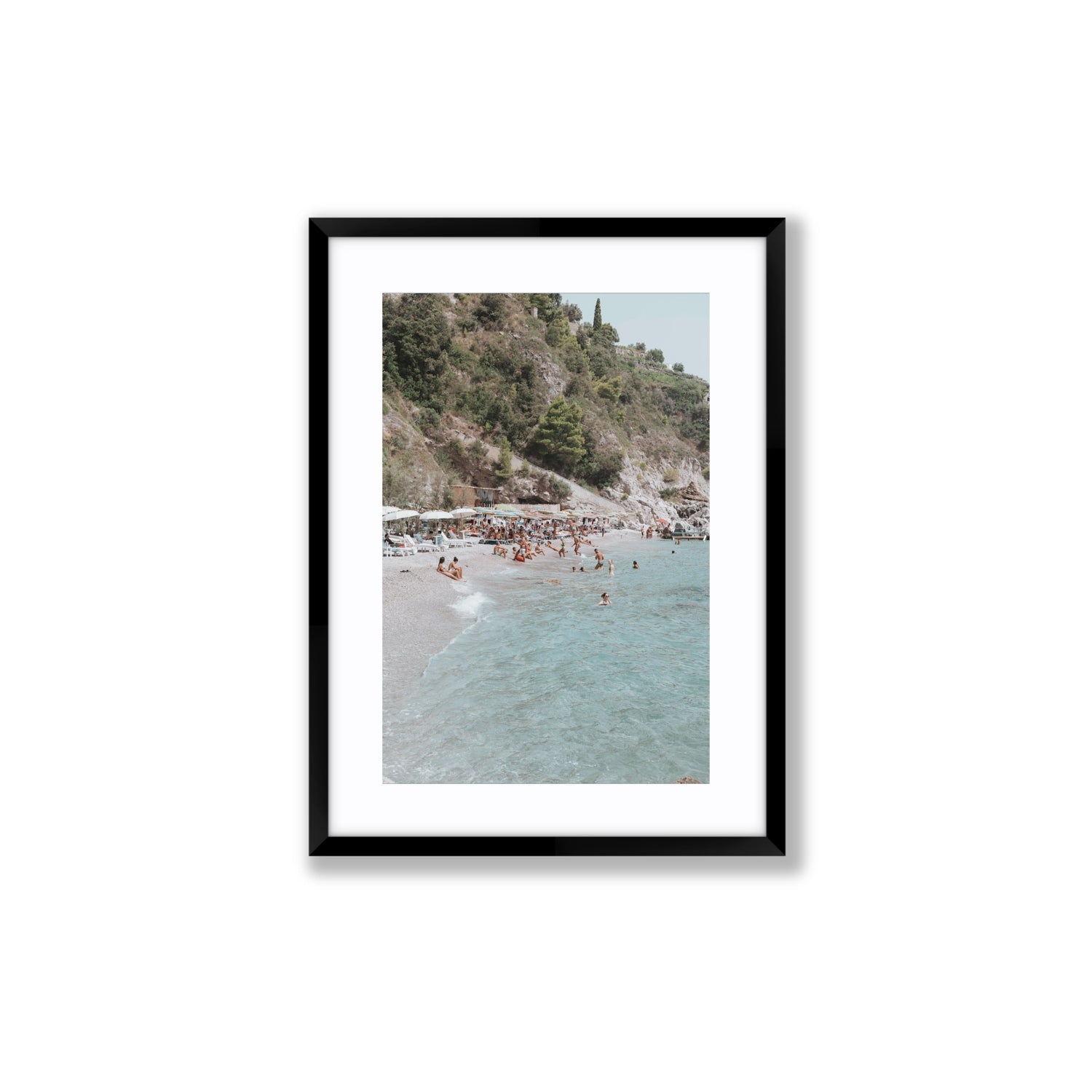 Mediterranean Magic fine art print, Amalfi, Italy, Medium, Black Frame · Matboard, Fine Art Print