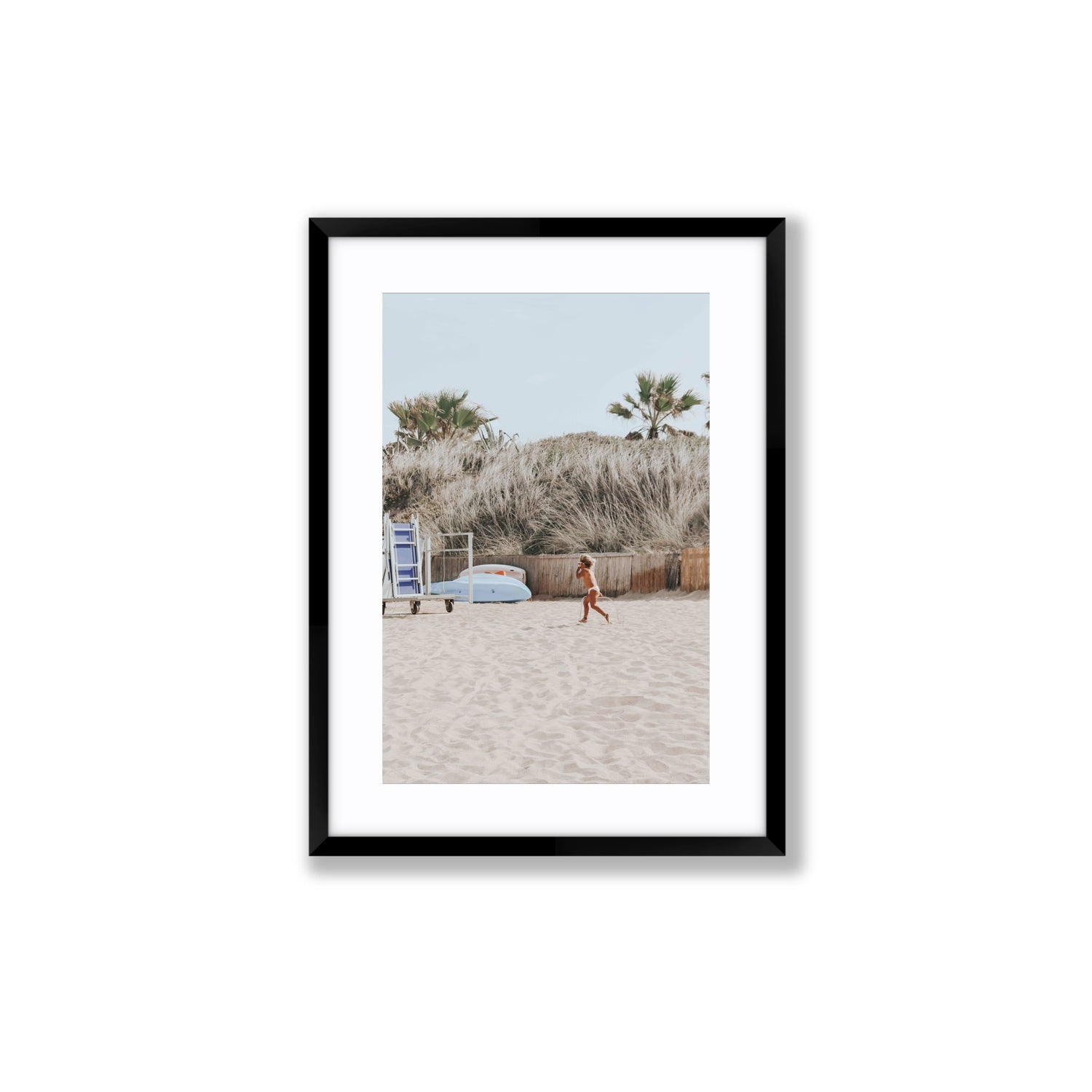 Little Explorer fine art print, Puglia, Italy, Medium, Black Frame · Matboard, Fine Art Print
