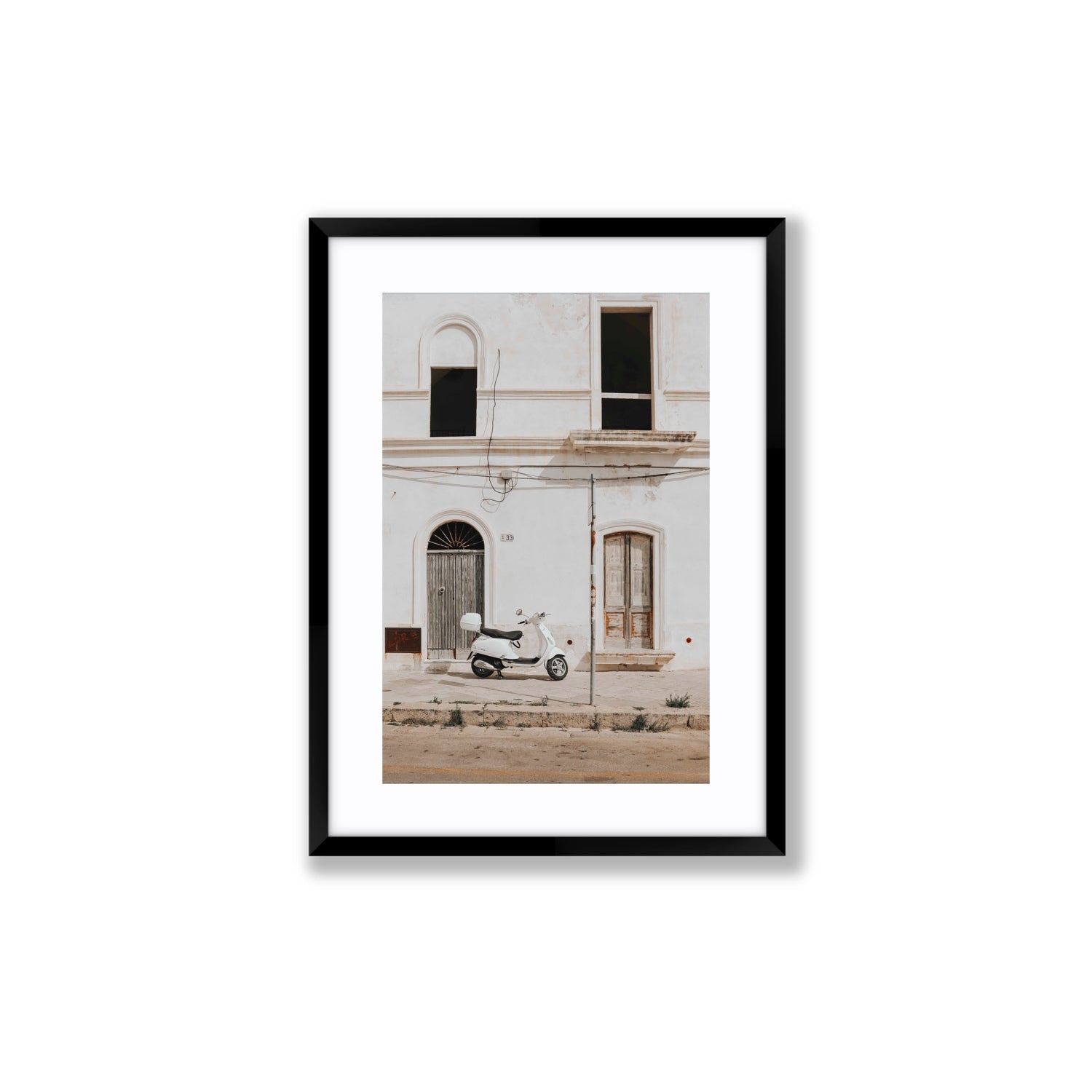 Radiant Ride fine art print, Puglia, Italy, Medium, Black Frame · Matboard, Fine Art Print