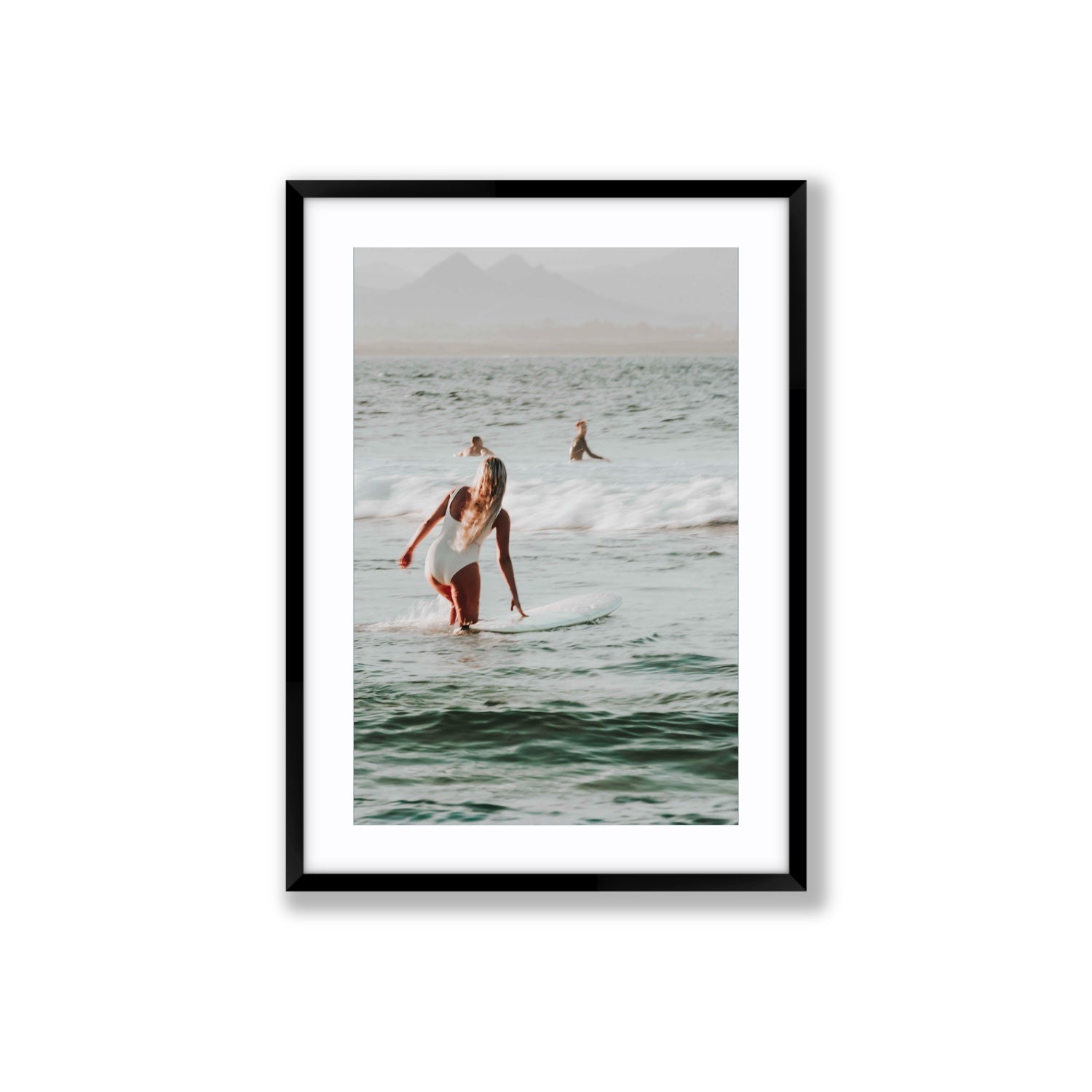 Blondie fine art print, Byron Bay, Australia, Large, Black Frame · Matboard, Fine Art Print