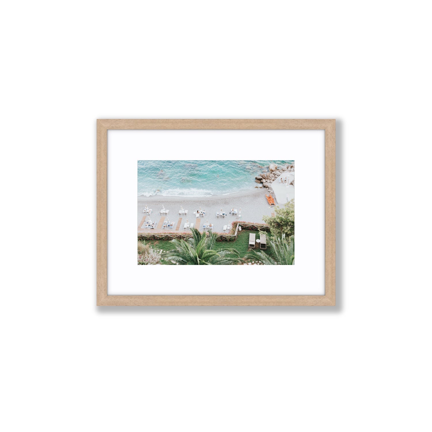 Elysian fine art print, Amalfi, Italy, Small, Natural Oak Frame · Matboard, Fine Art Print