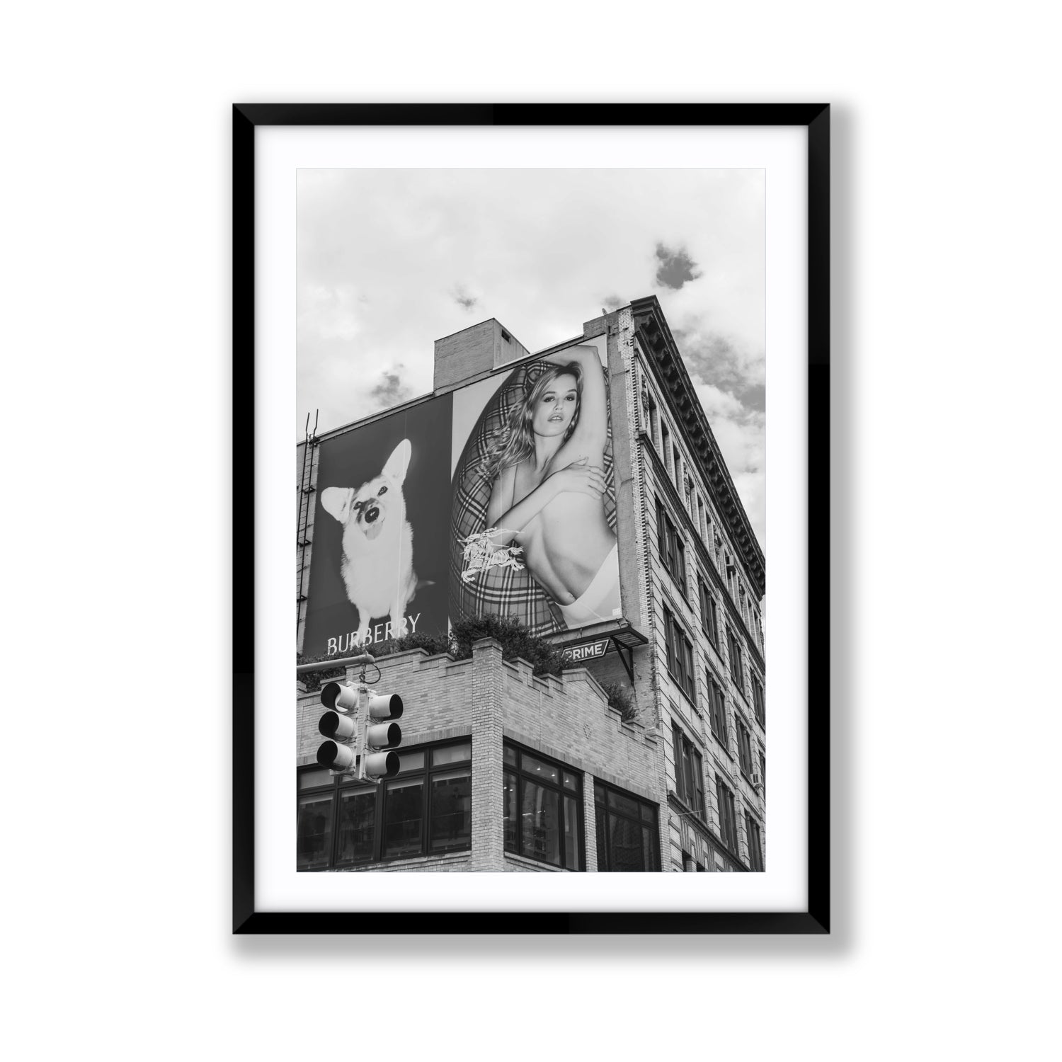 Dynamic Duo fine art print, New York, United States, Giant, Black Frame · Matboard, Fine Art Print