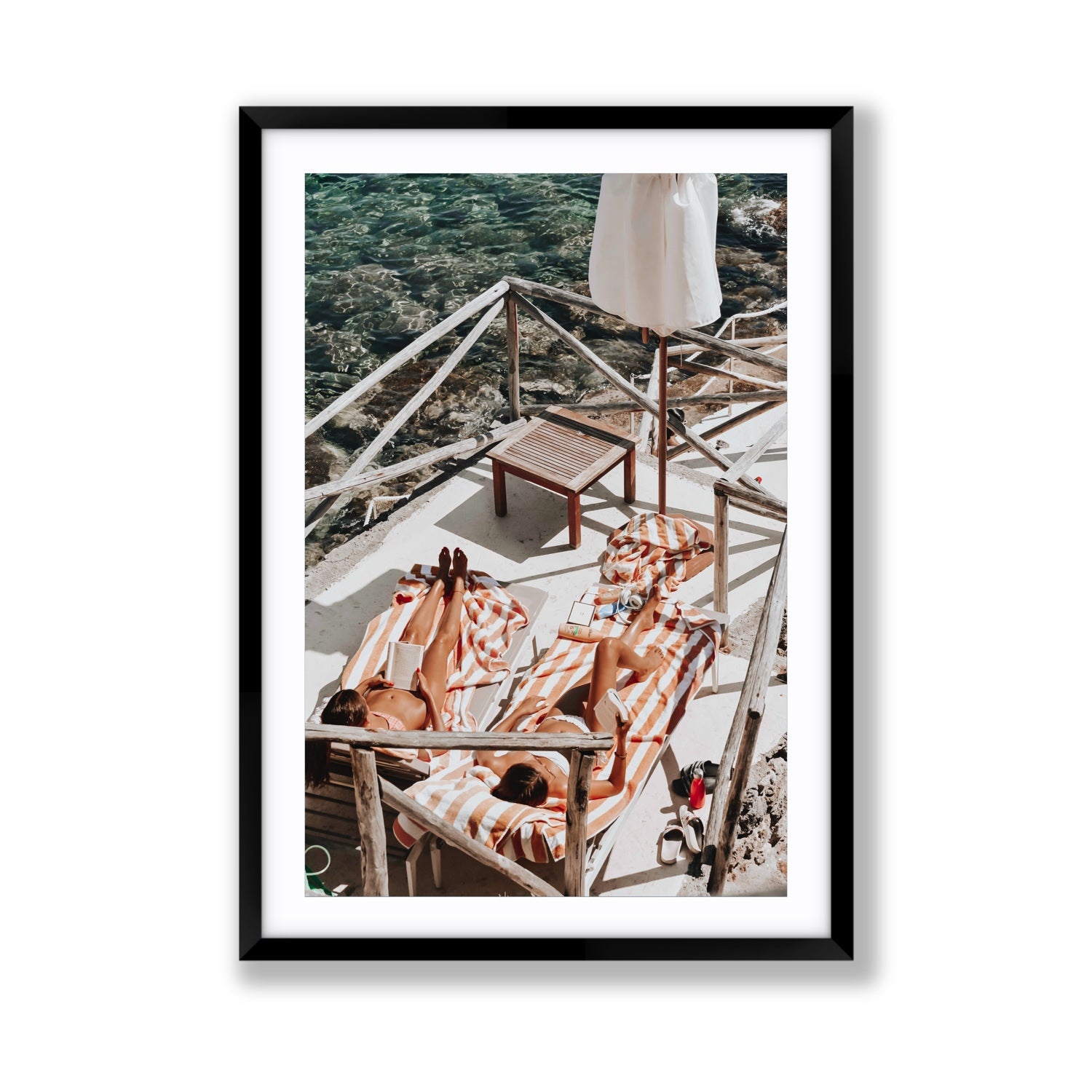 Sun Kissed fine art print, Tuscany, Italy, Giant, Black Frame · Matboard, Fine Art Print