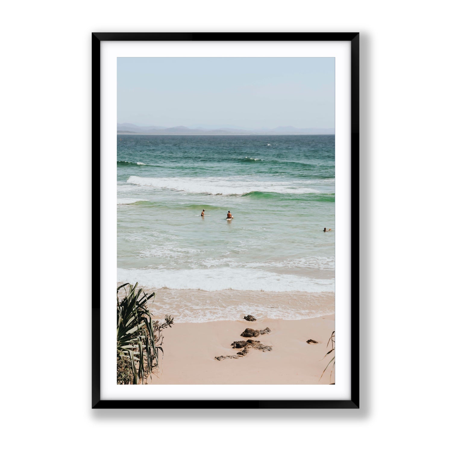 Lets Go Trippin' fine art print, Byron Bay, Australia, Gallery, Black Frame · Matboard, Fine Art Print