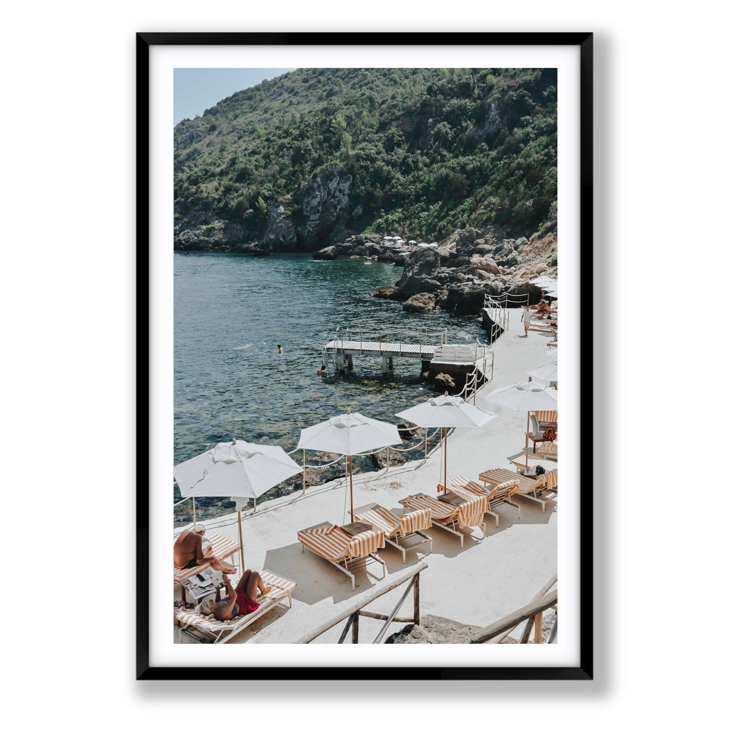 Always Better Together fine art print, Tuscany, Italy, Statement, Black Frame · Matboard, Fine Art Print