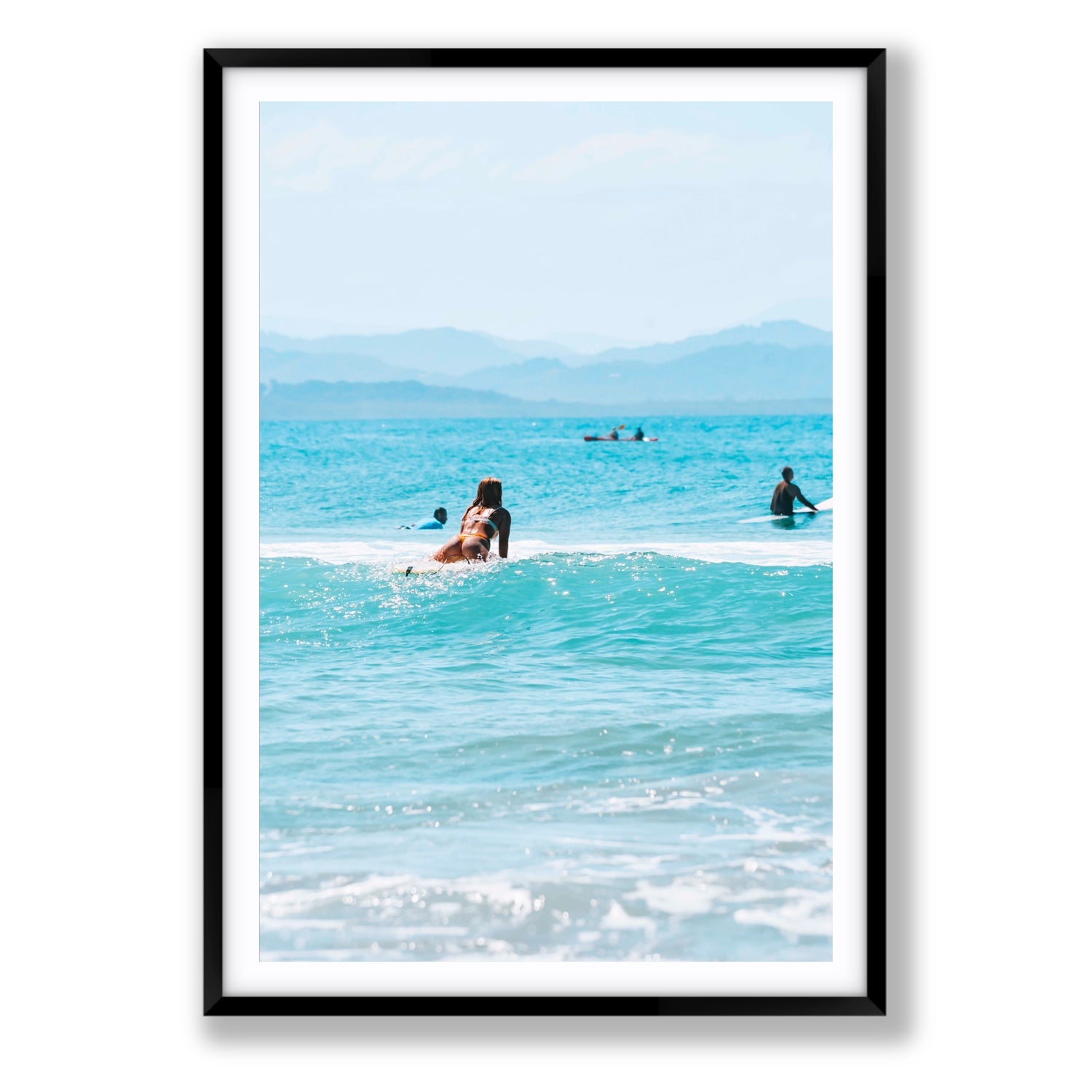Tatiana fine art print, Byron Bay, Australia, Statement, Black Frame · Matboard, Fine Art Print