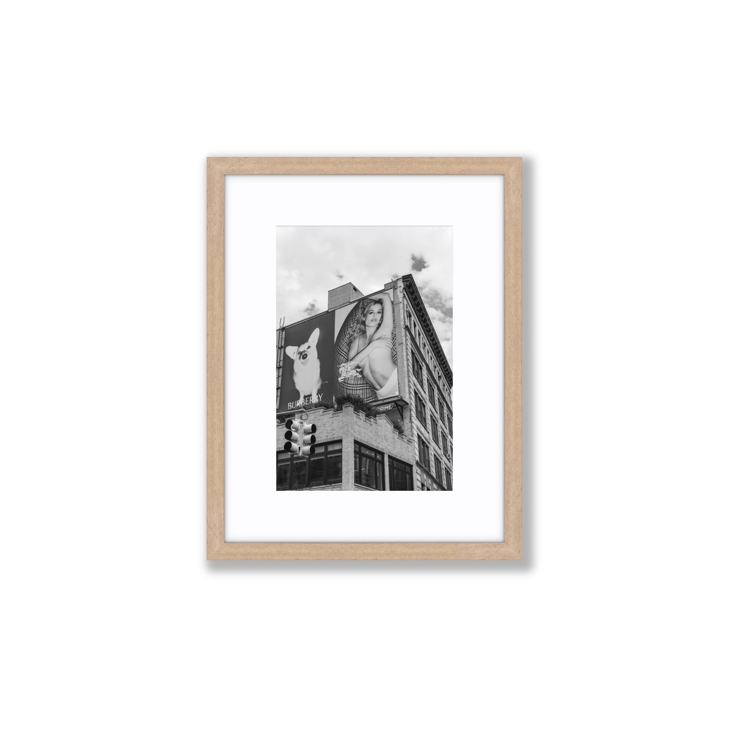 Dynamic Duo fine art print, New York, United States, Small, Natural Oak Frame · Matboard, Fine Art Print