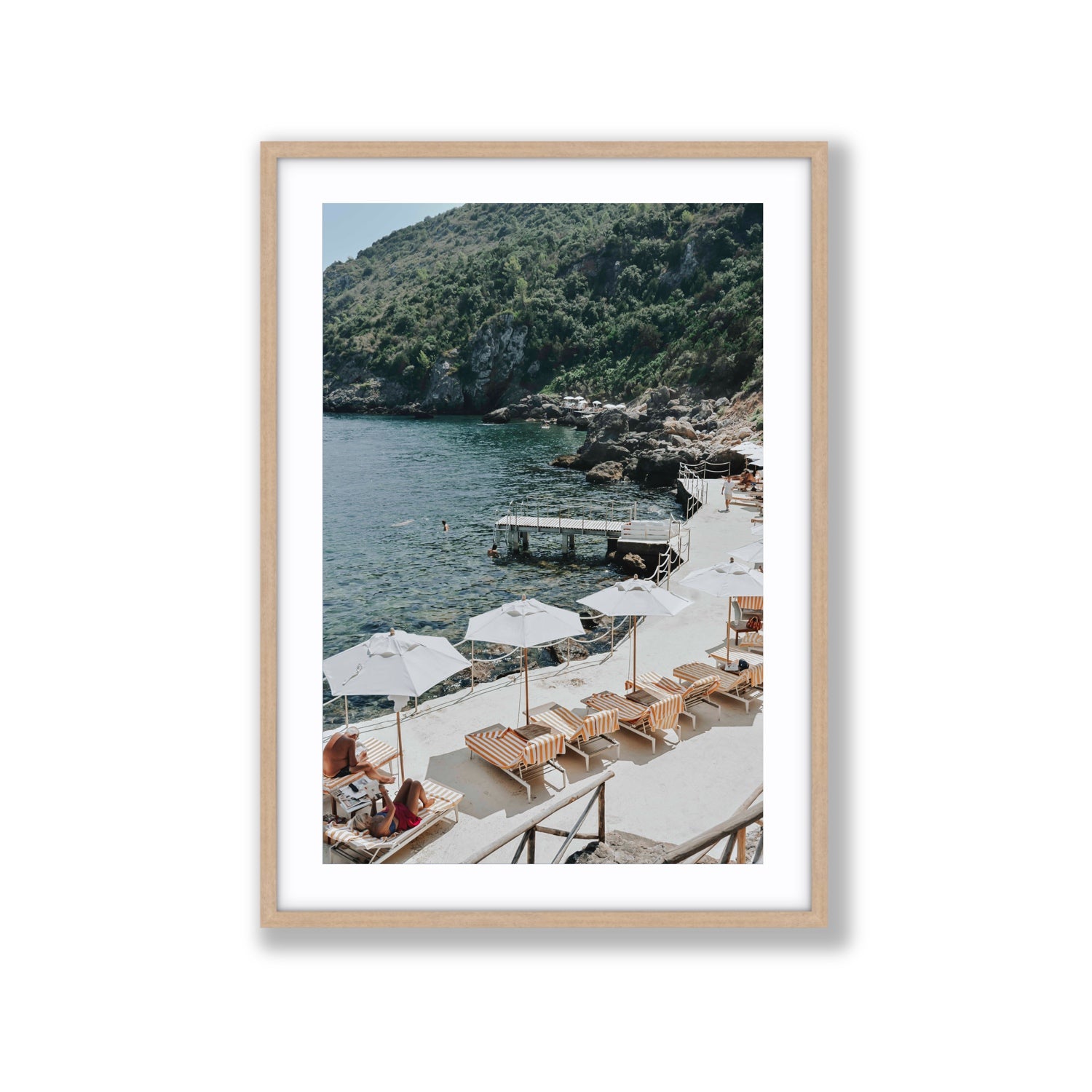 Always Better Together fine art print, Tuscany, Italy, Extra Large, Natural Oak Frame · Matboard, Fine Art Print