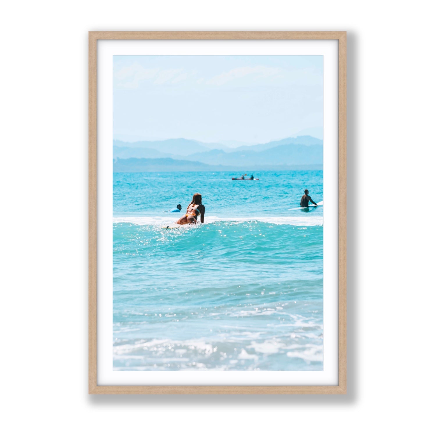 Tatiana fine art print, Byron Bay, Australia, Gallery, Natural Oak Frame · Matboard, Fine Art Print