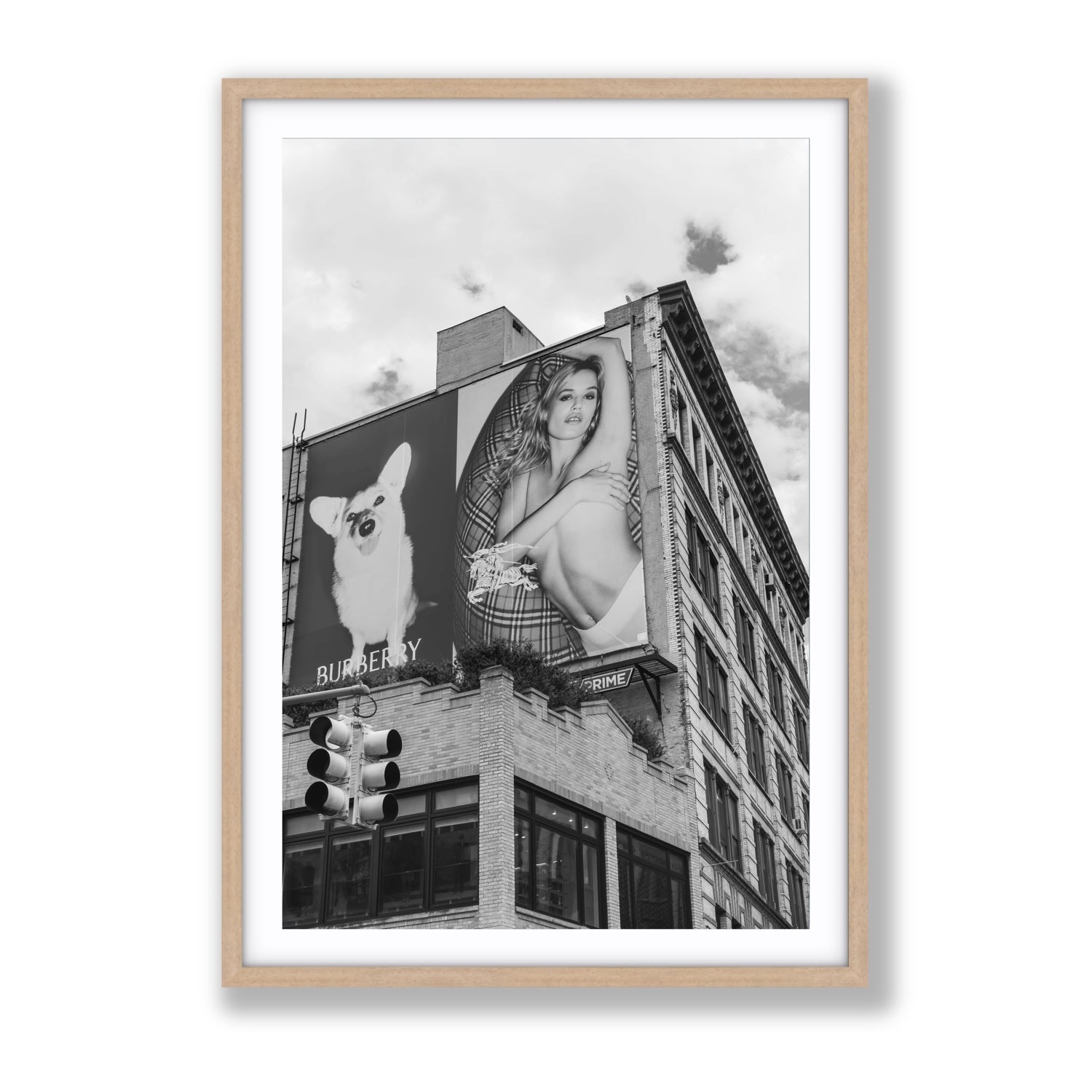 Dynamic Duo fine art print, New York, United States, Gallery, Natural Oak Frame · Matboard, Fine Art Print