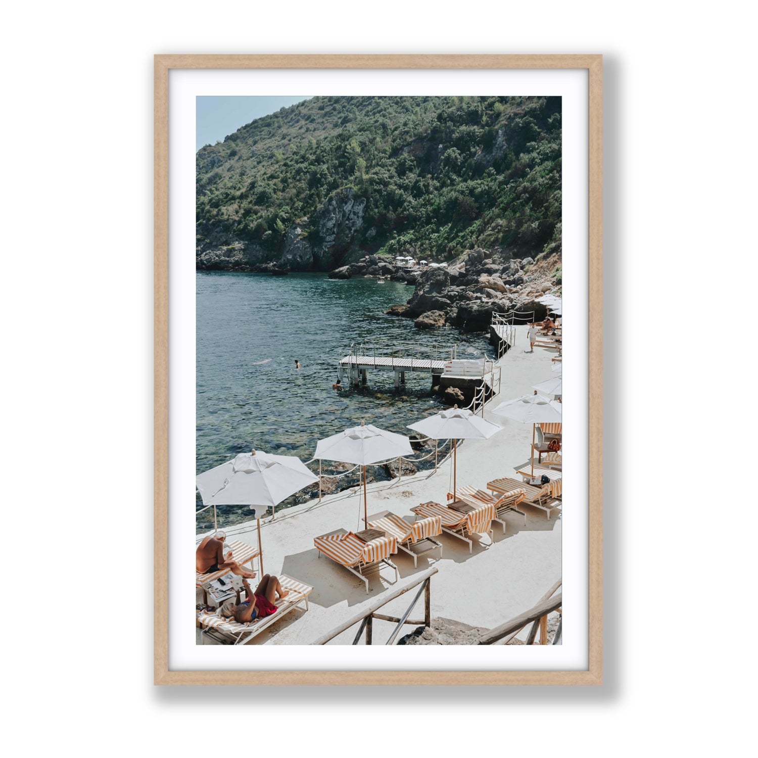 Always Better Together fine art print, Tuscany, Italy, Gallery, Natural Oak Frame · Matboard, Fine Art Print
