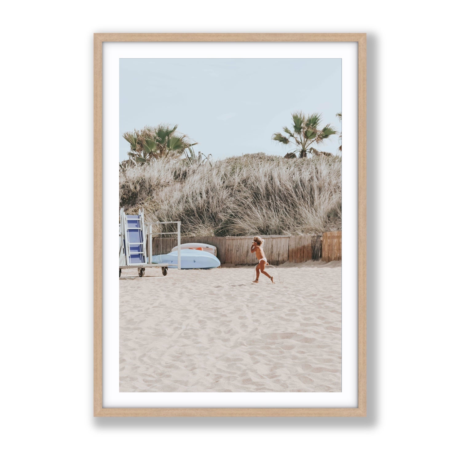 Little Explorer fine art print, Puglia, Italy, Gallery, Natural Oak Frame · Matboard, Fine Art Print