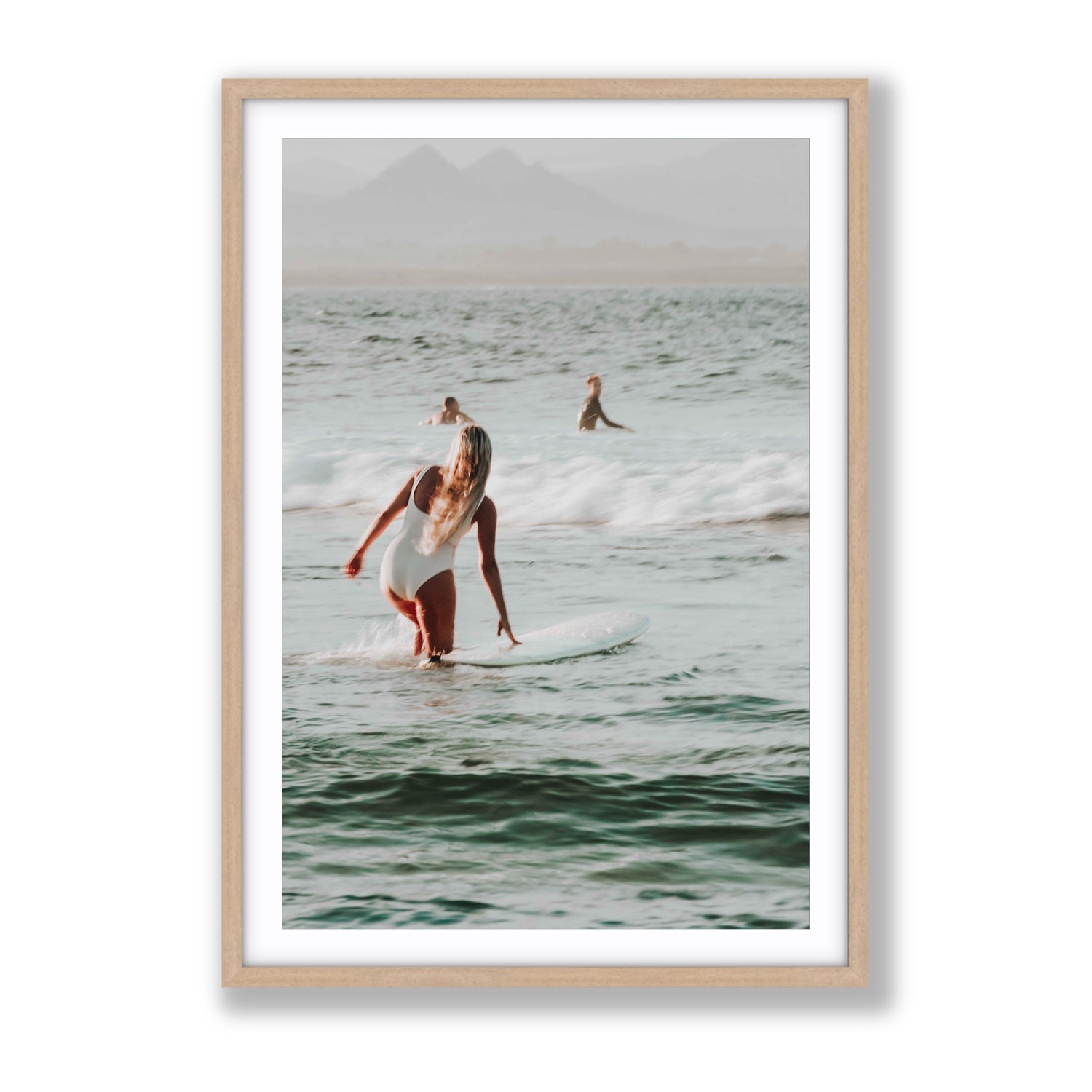 Blondie fine art print, Byron Bay, Australia, Gallery, Natural Oak Frame · Matboard, Fine Art Print