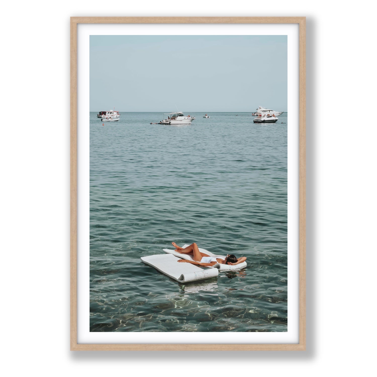 Style Queen fine art print, Tuscany, Italy, Statement, Natural Oak Frame · Matboard, Fine Art Print