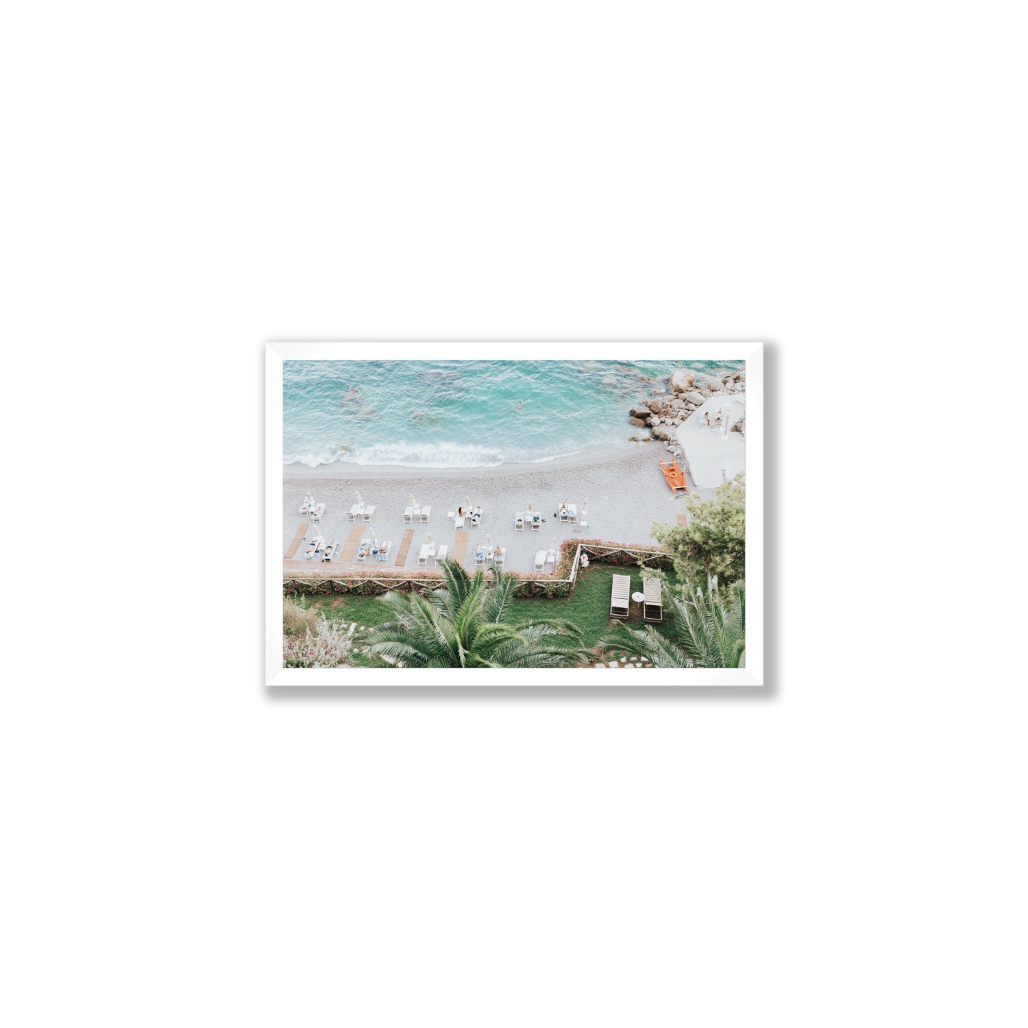 Elysian fine art print, Amalfi, Italy, Medium, White Frame · Full Bleed, Fine Art Print