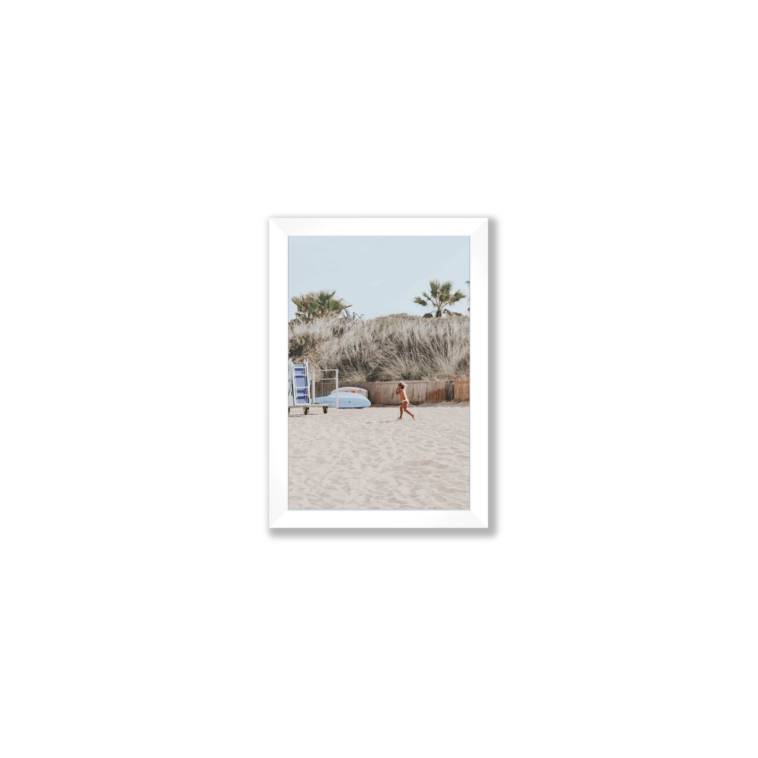 Little Explorer fine art print, Puglia, Italy, Small, White Frame · Full Bleed, Fine Art Print