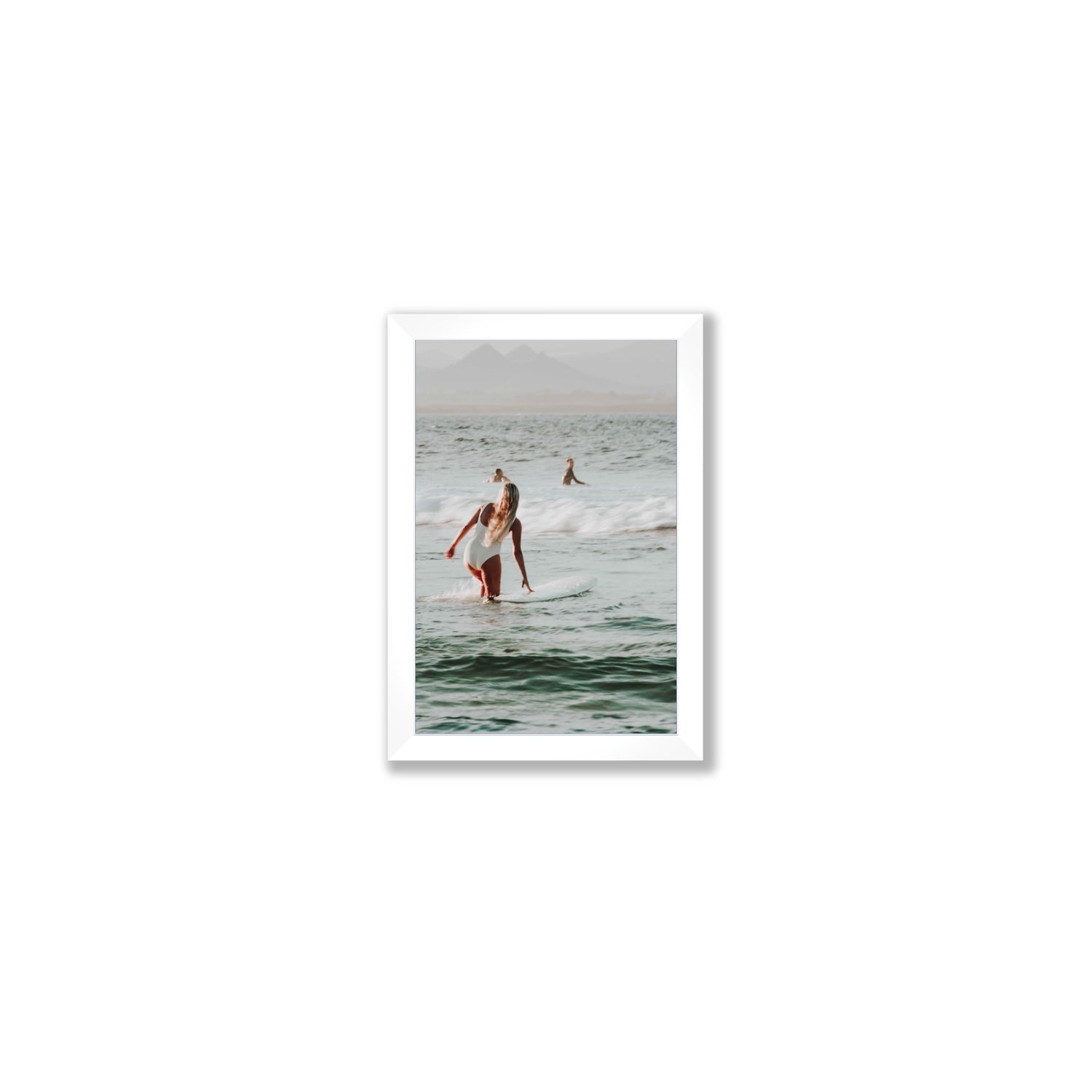 Blondie fine art print, Byron Bay, Australia, Small, White Frame · Full Bleed, Fine Art Print