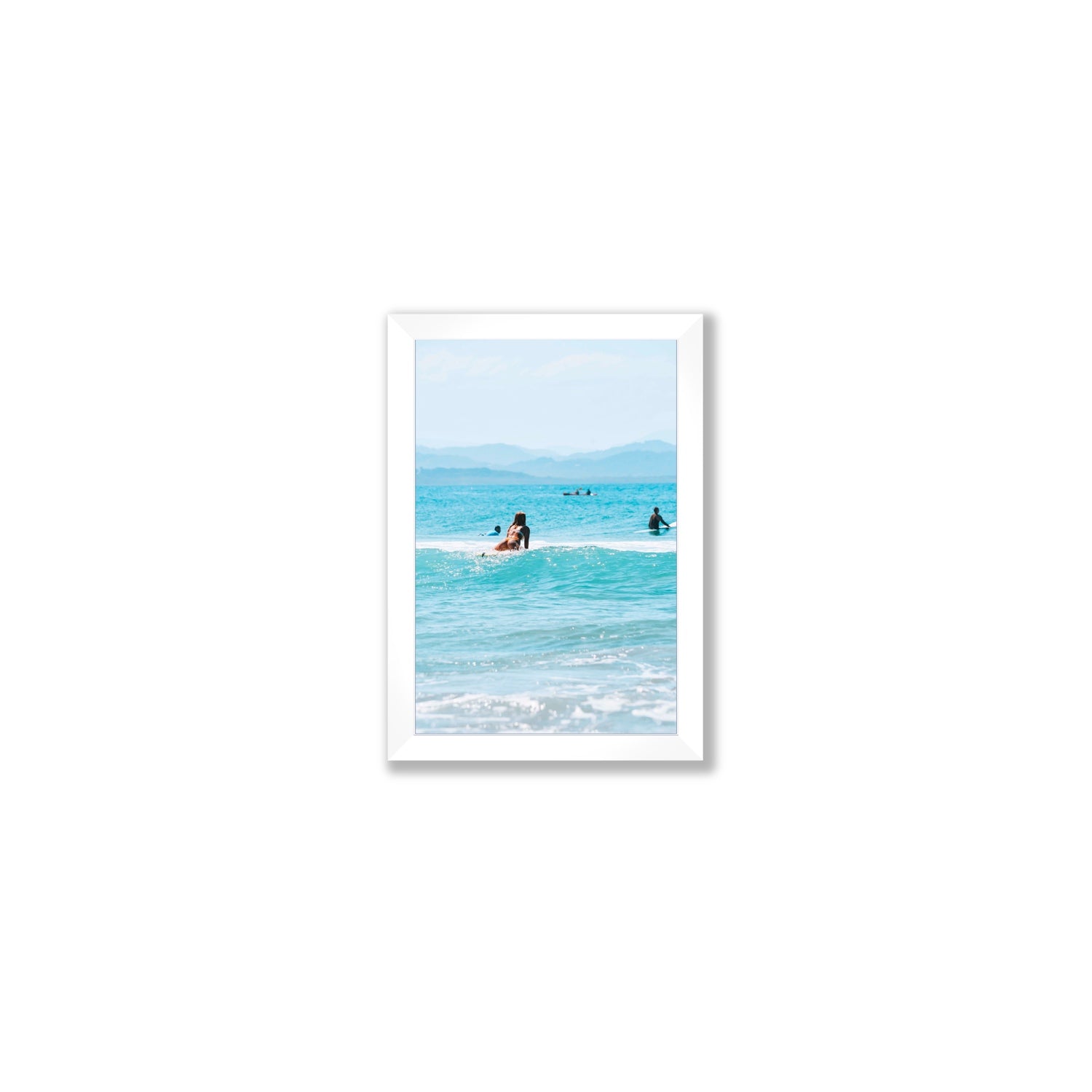 Tatiana fine art print, Byron Bay, Australia, Small, White Frame · Full Bleed, Fine Art Print