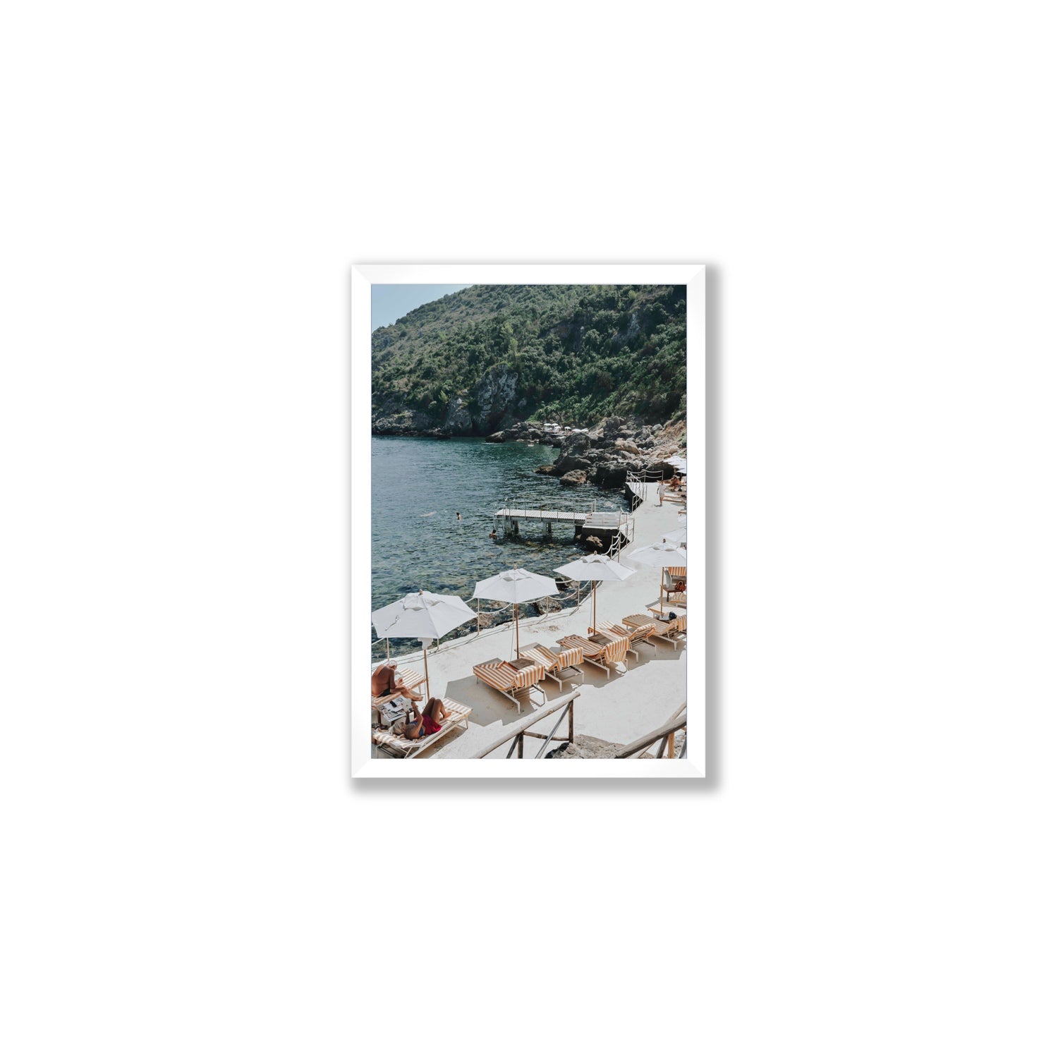 Always Better Together fine art print, Tuscany, Italy, Medium, White Frame · Full Bleed, Fine Art Print