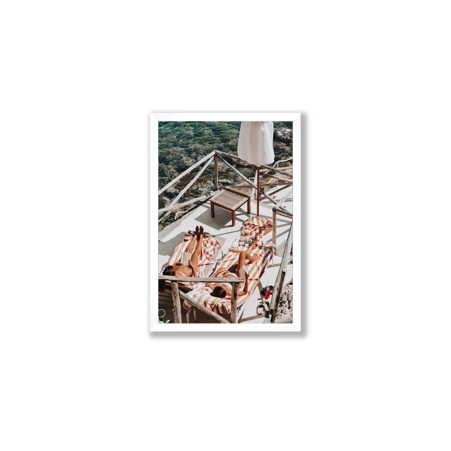 Sun Kissed fine art print, Tuscany, Italy, Medium, White Frame · Full Bleed, Fine Art Print