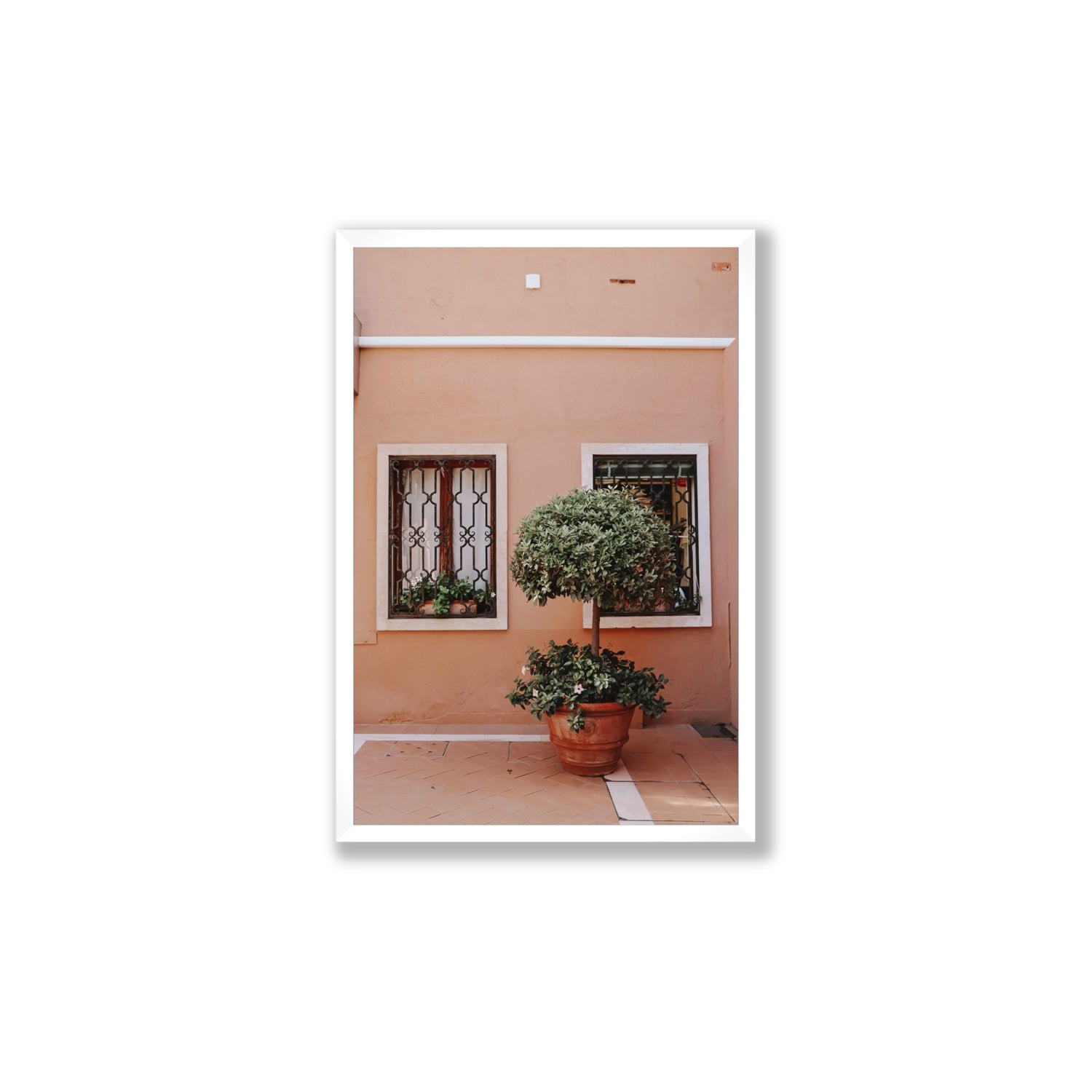 Semplicemente Bello Venice Italian wall art Large full-bleed fine art print in white frame