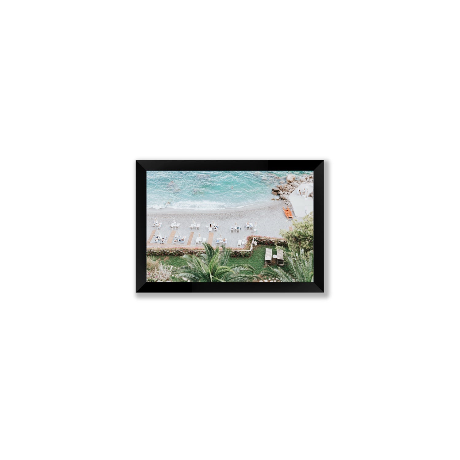 Elysian fine art print, Amalfi, Italy, Small, Black Frame · Full Bleed, Fine Art Print