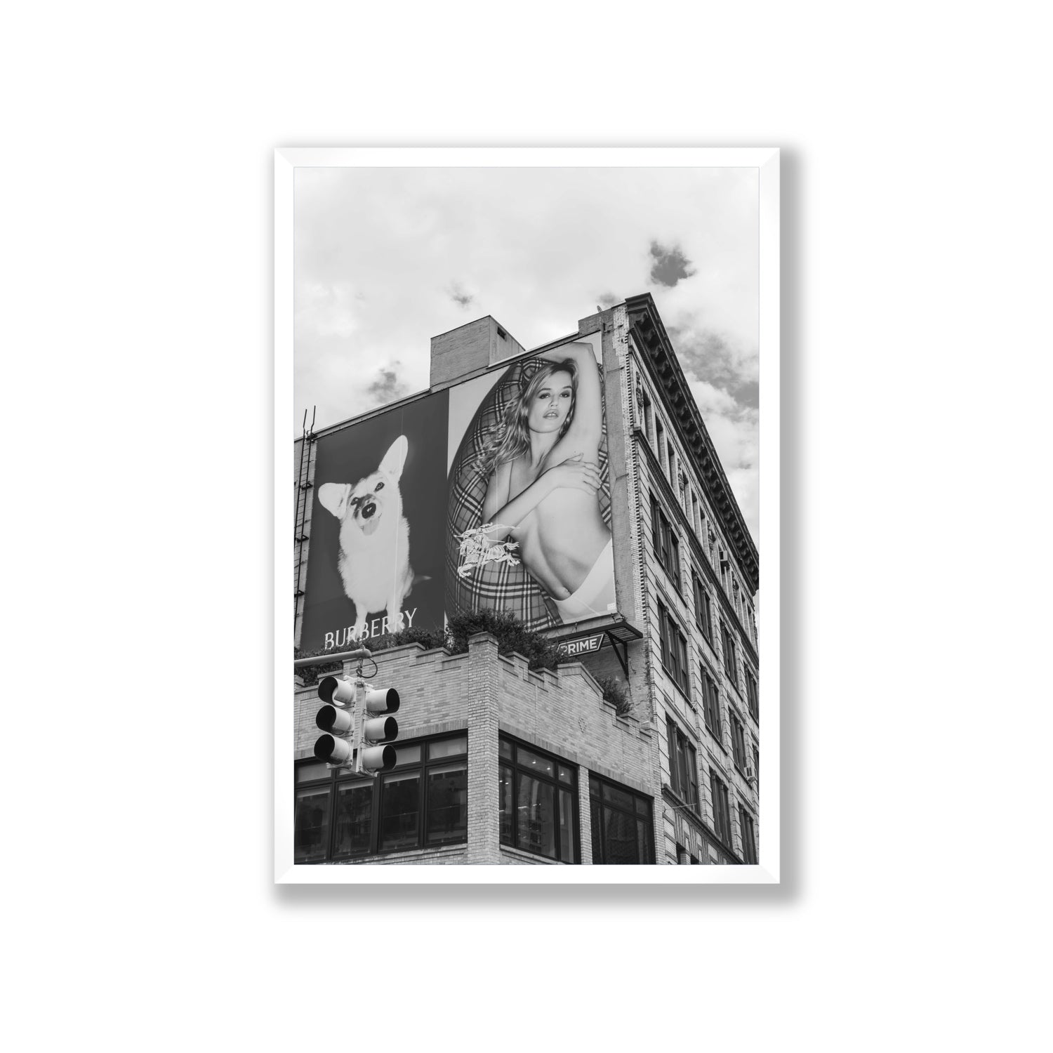 Dynamic Duo fine art print, New York, United States, Giant, White Frame · Full Bleed, Fine Art Print