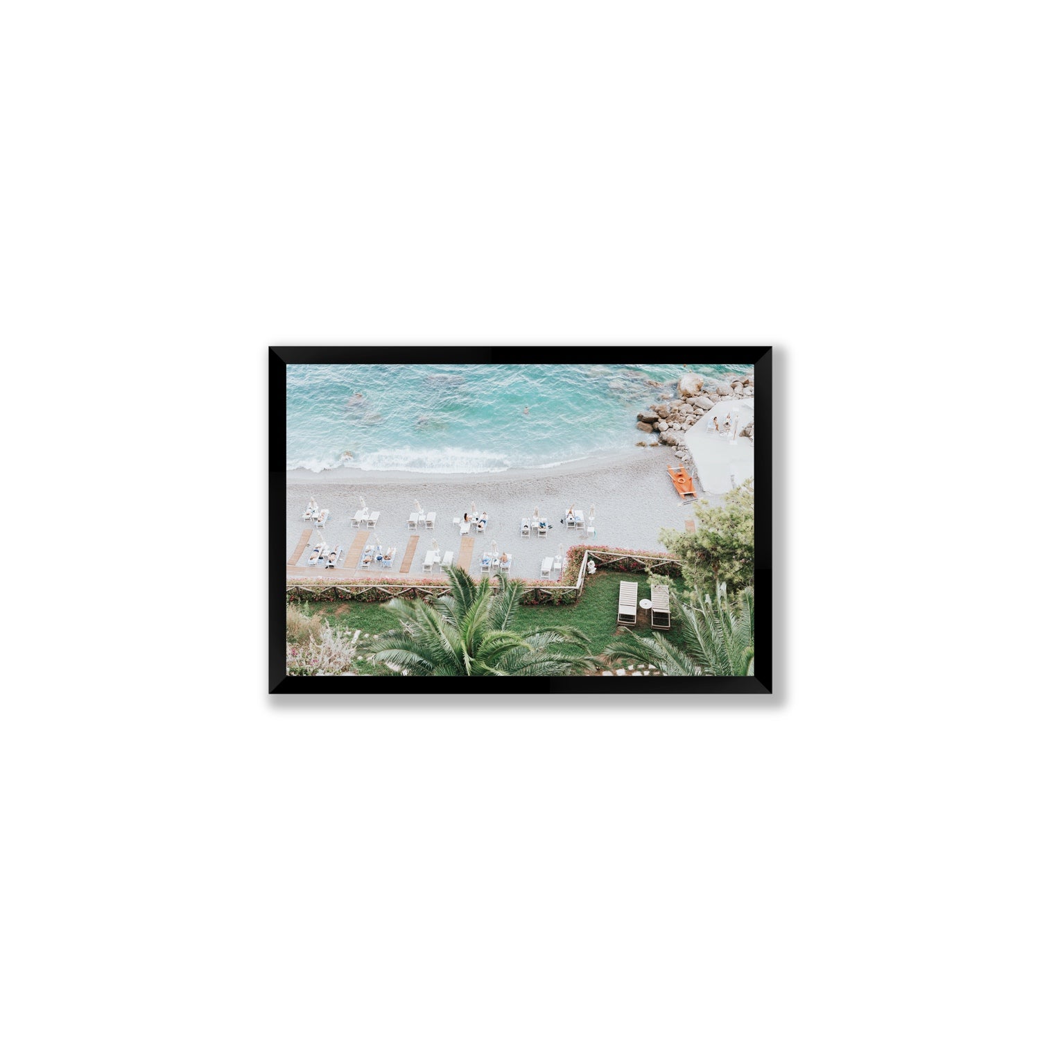 Elysian fine art print, Amalfi, Italy, Medium, Black Frame · Full Bleed, Fine Art Print