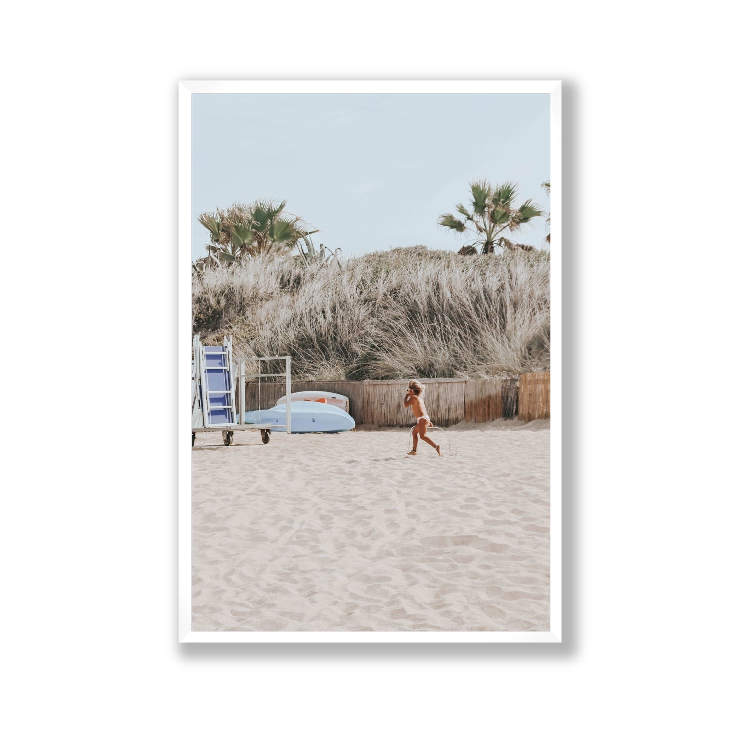 Little Explorer fine art print, Puglia, Italy, Gallery, White Frame · Full Bleed, Fine Art Print