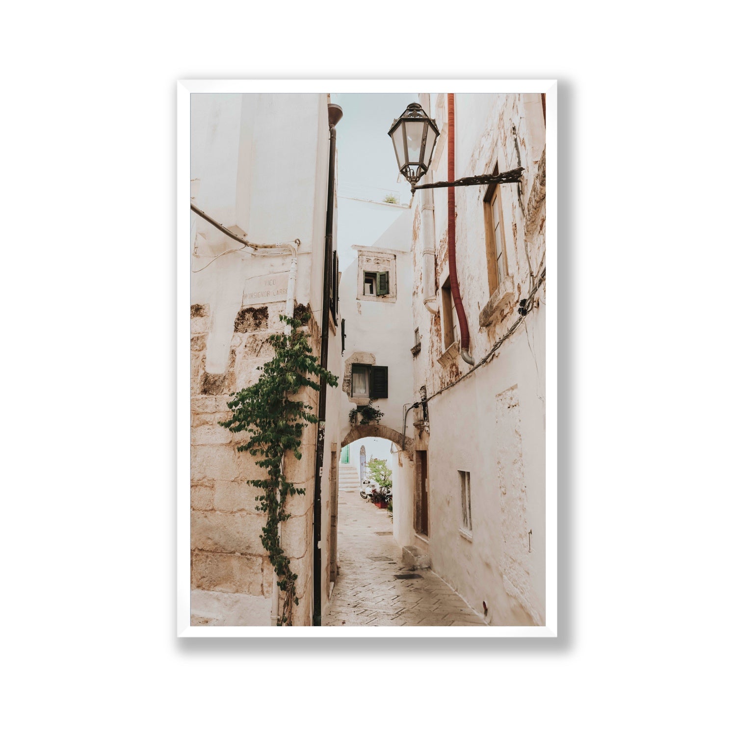Labyrinth Lanes fine art print, Puglia, Italy, Gallery, White Frame · Full Bleed, Fine Art Print