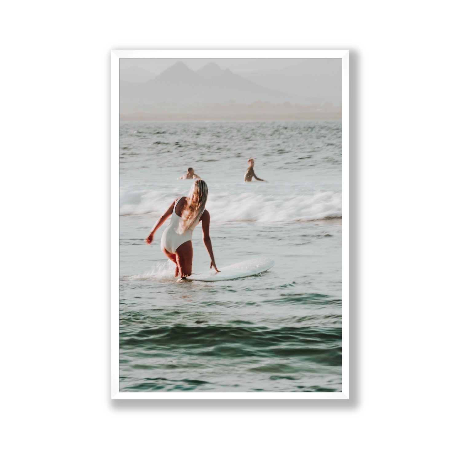 Blondie fine art print, Byron Bay, Australia, Gallery, White Frame · Full Bleed, Fine Art Print