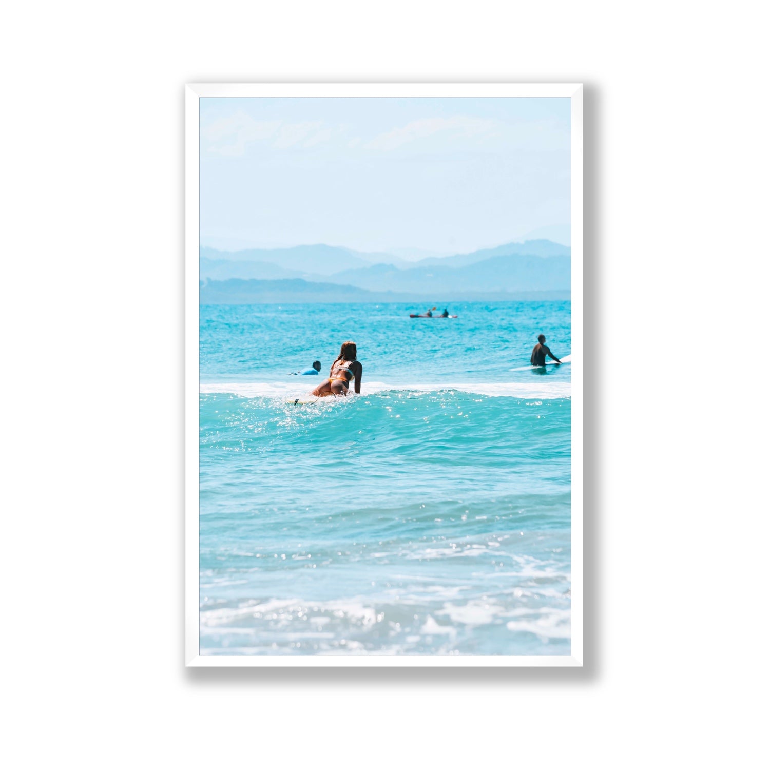Tatiana fine art print, Byron Bay, Australia, Gallery, White Frame · Full Bleed, Fine Art Print