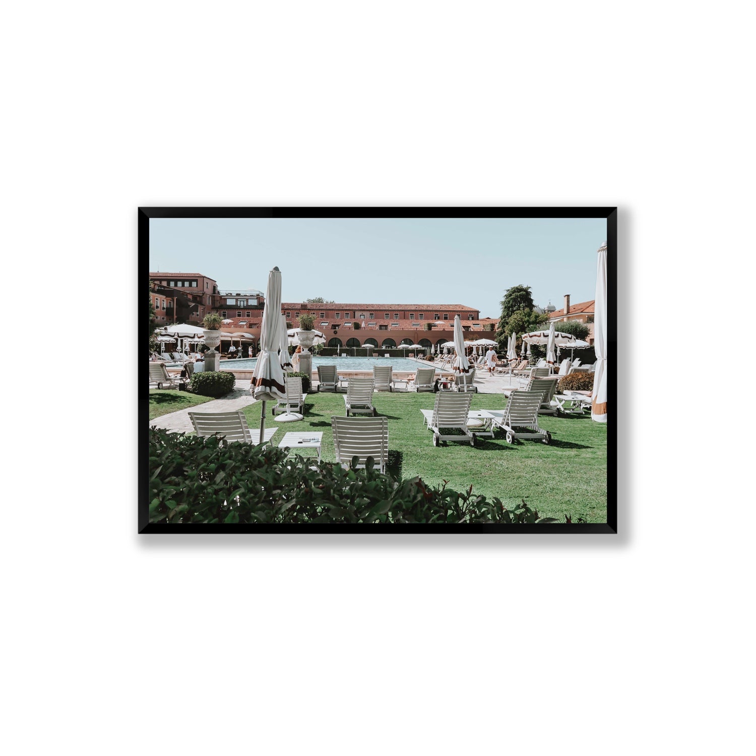Arrigo Venice Italian wall art Extra Large full-bleed fine art print in black frame