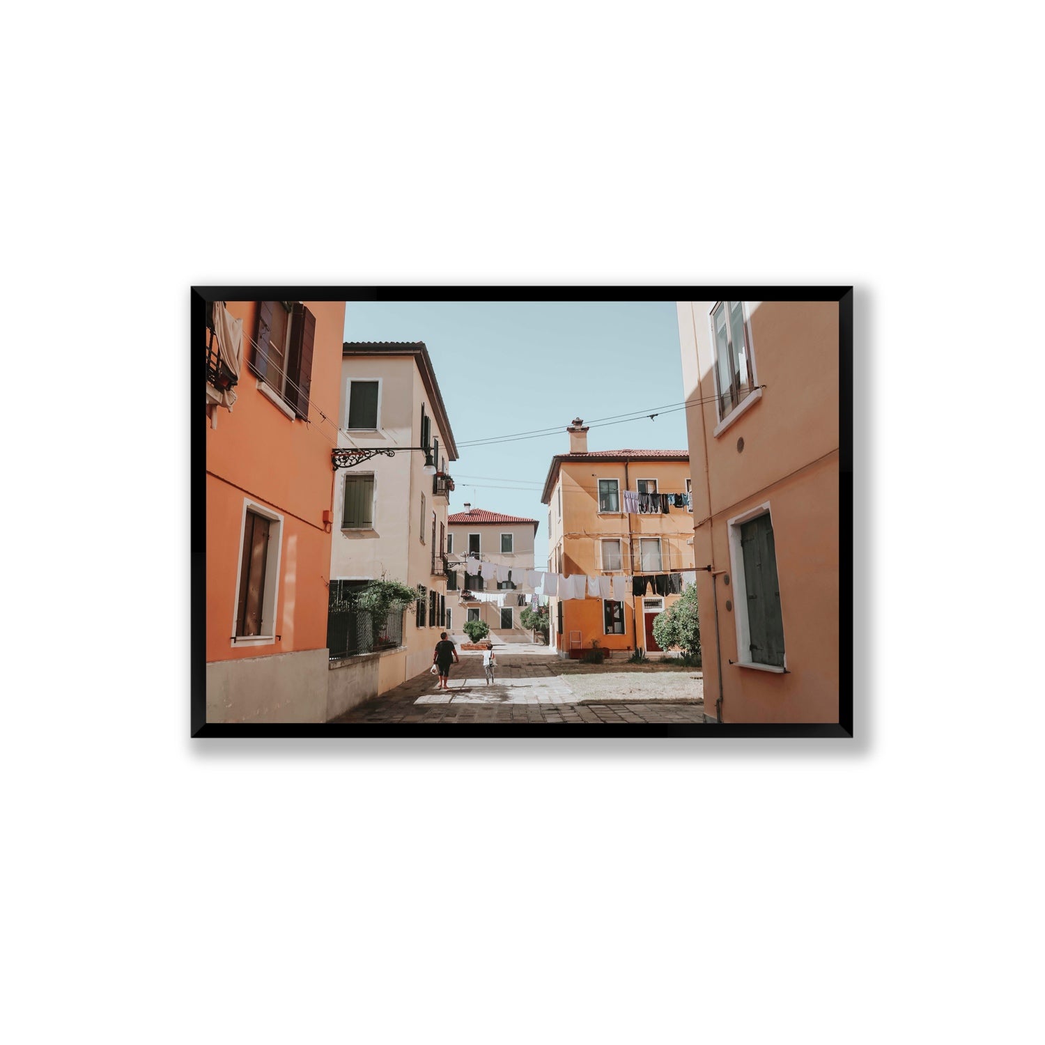 Giorgia Boscolo Venice Italian wall art Extra Large full-bleed fine art print in black frame