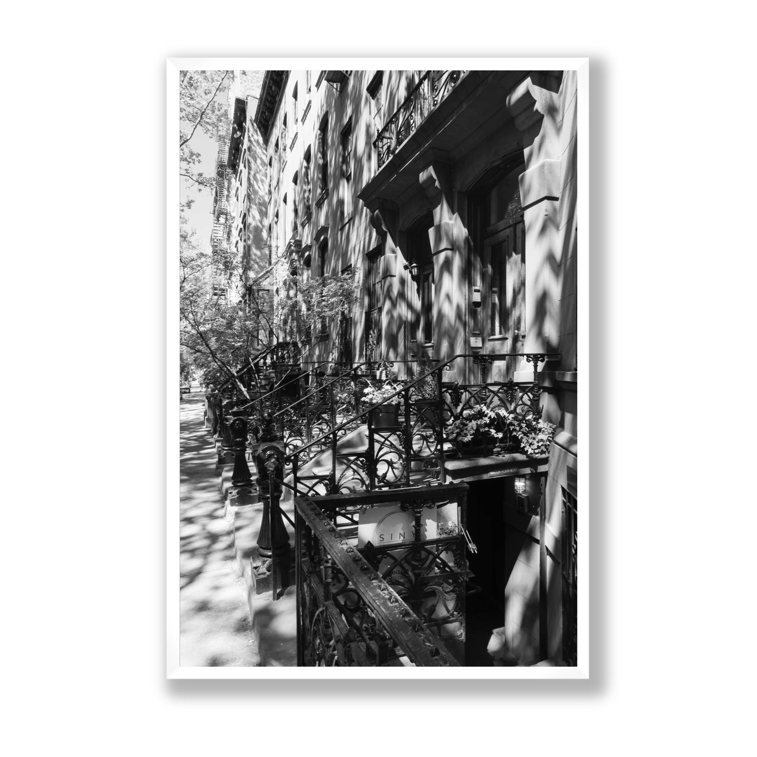 Shadow Dance fine art print, New York, United States, Statement, White Frame · Full Bleed, Fine Art Print