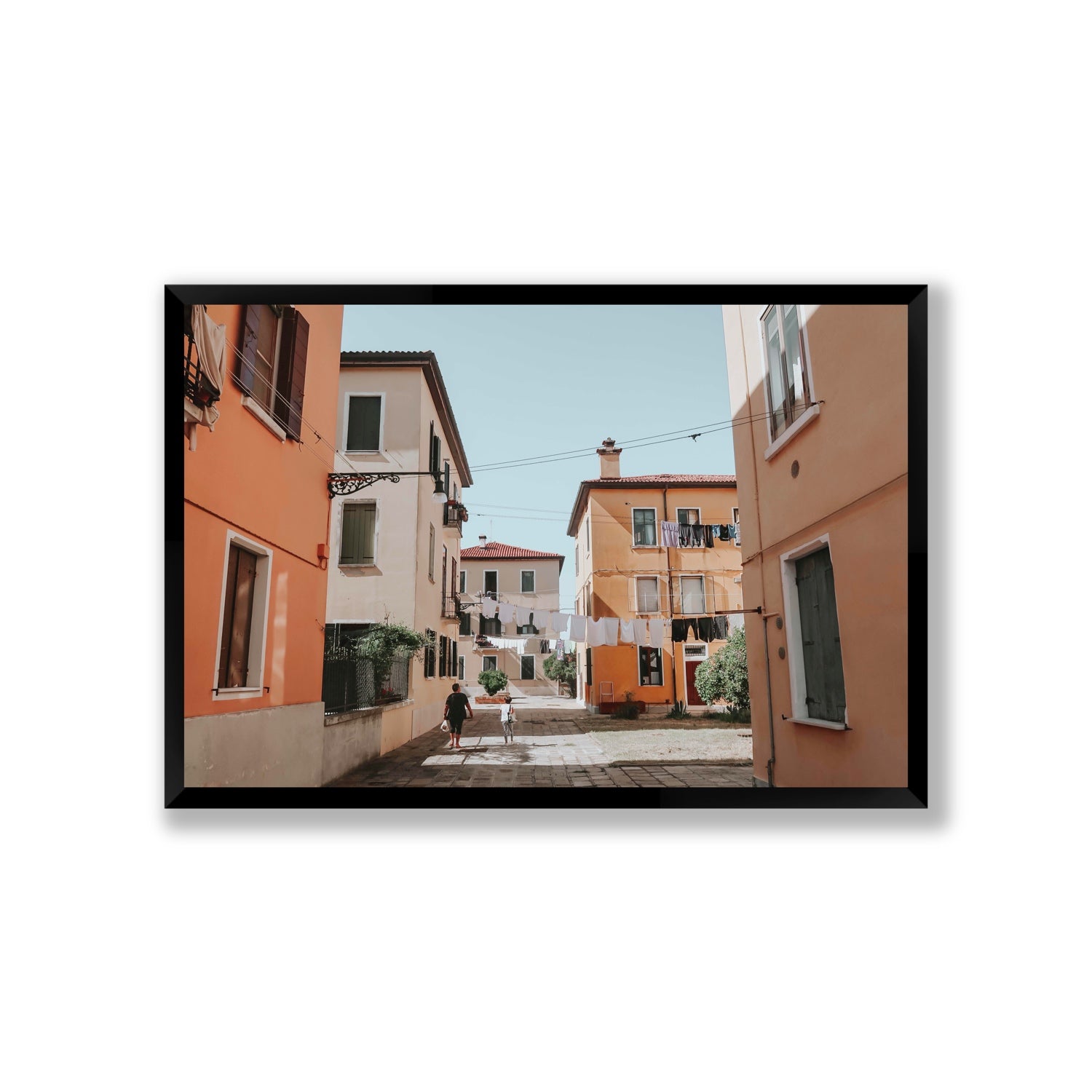 Giorgia Boscolo Venice Italian wall art Giant full-bleed fine art print in black frame