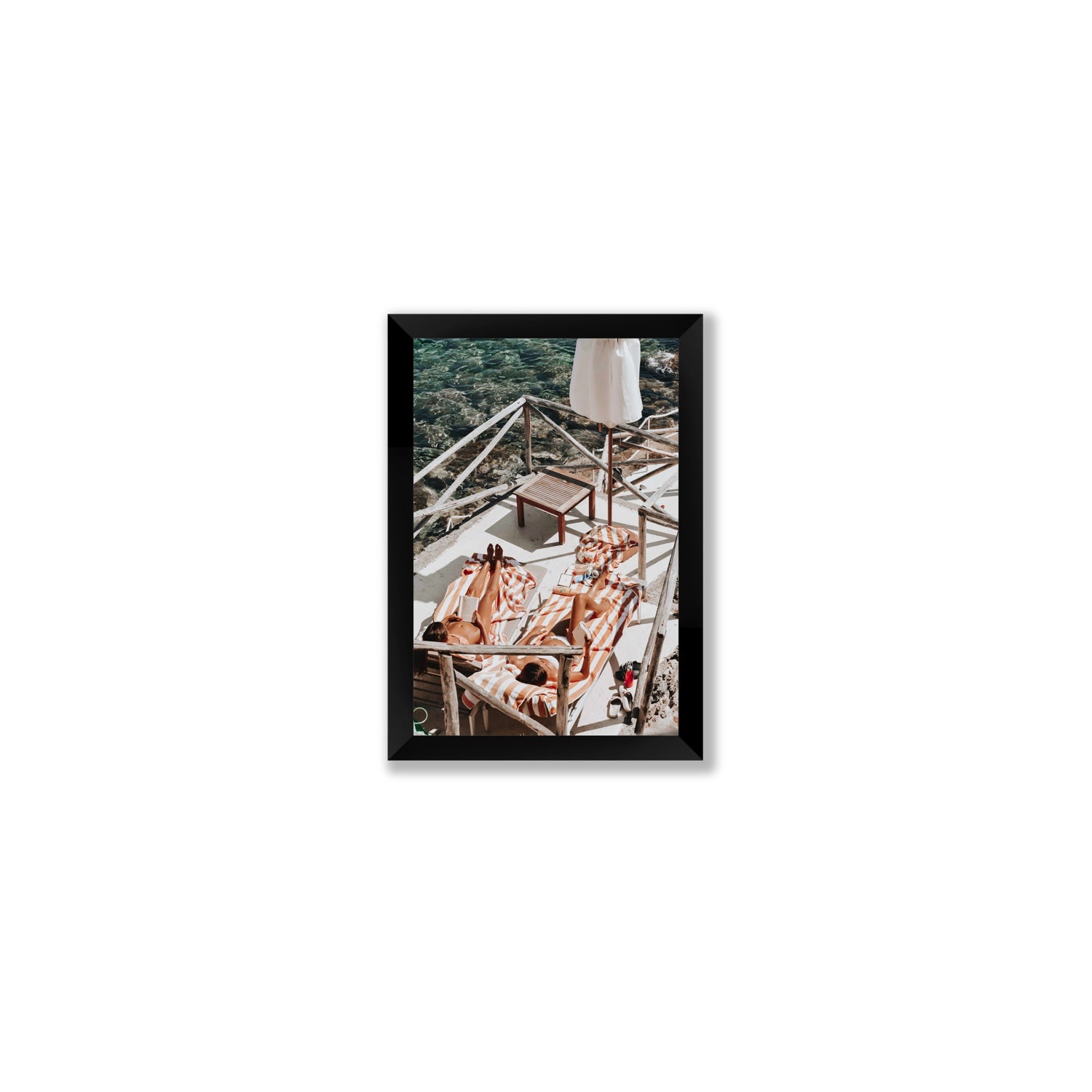Sun Kissed fine art print, Tuscany, Italy, Small, Black Frame · Full Bleed, Fine Art Print