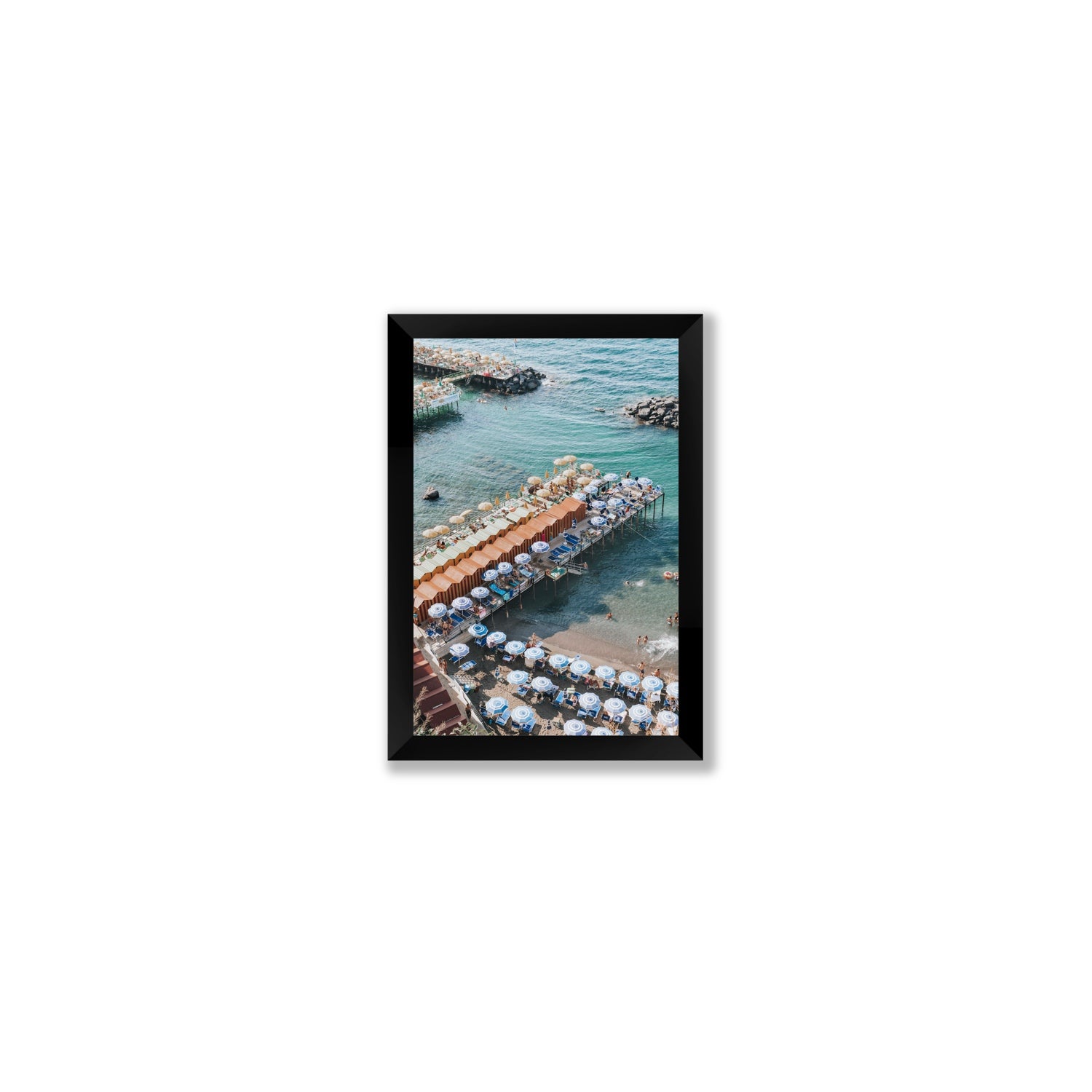 Ocean Fantasy fine art print, Sorrento, Italy, Small, Black Frame · Full Bleed, Fine Art Print