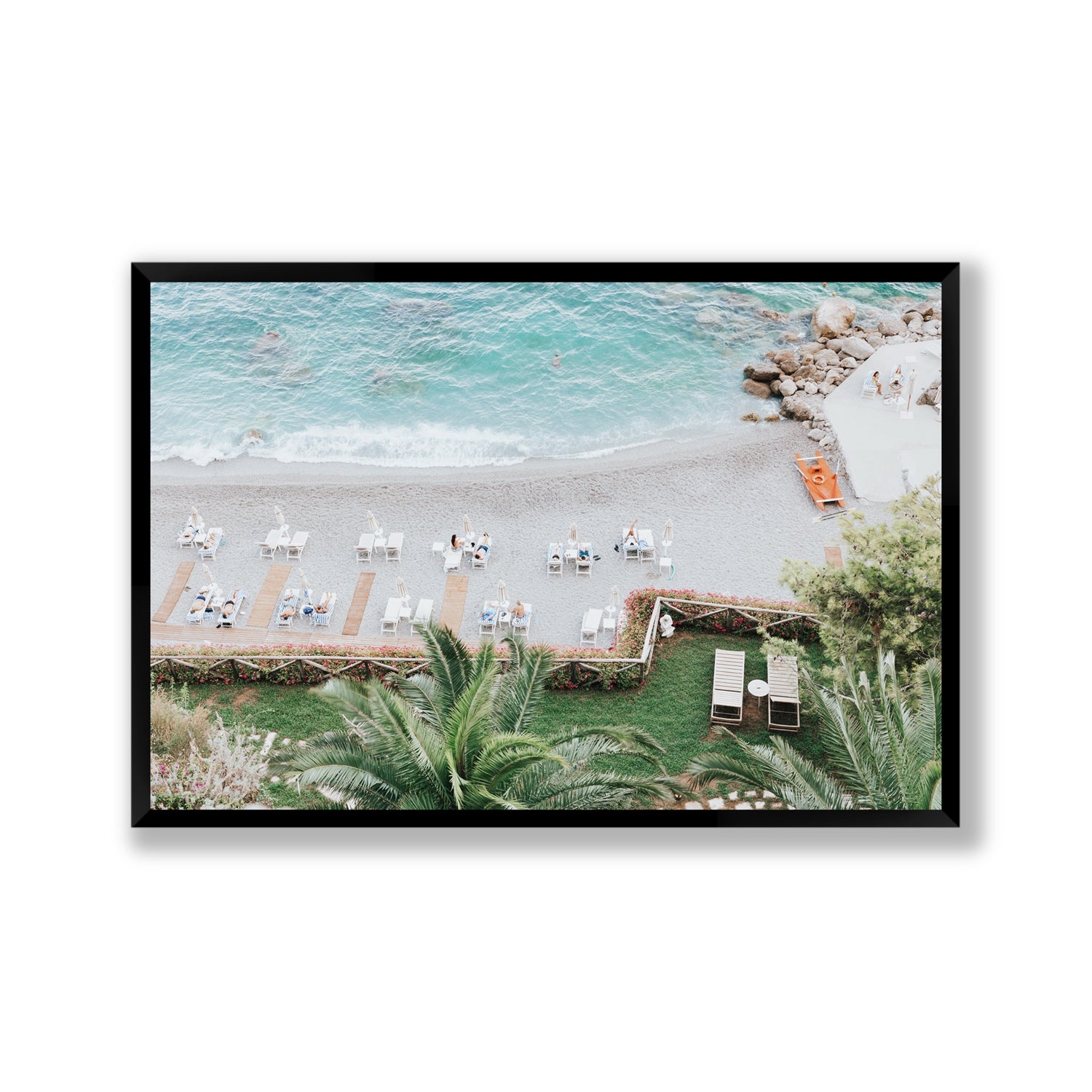 Elysian fine art print, Amalfi, Italy, Gallery, Black Frame · Full Bleed, Fine Art Print